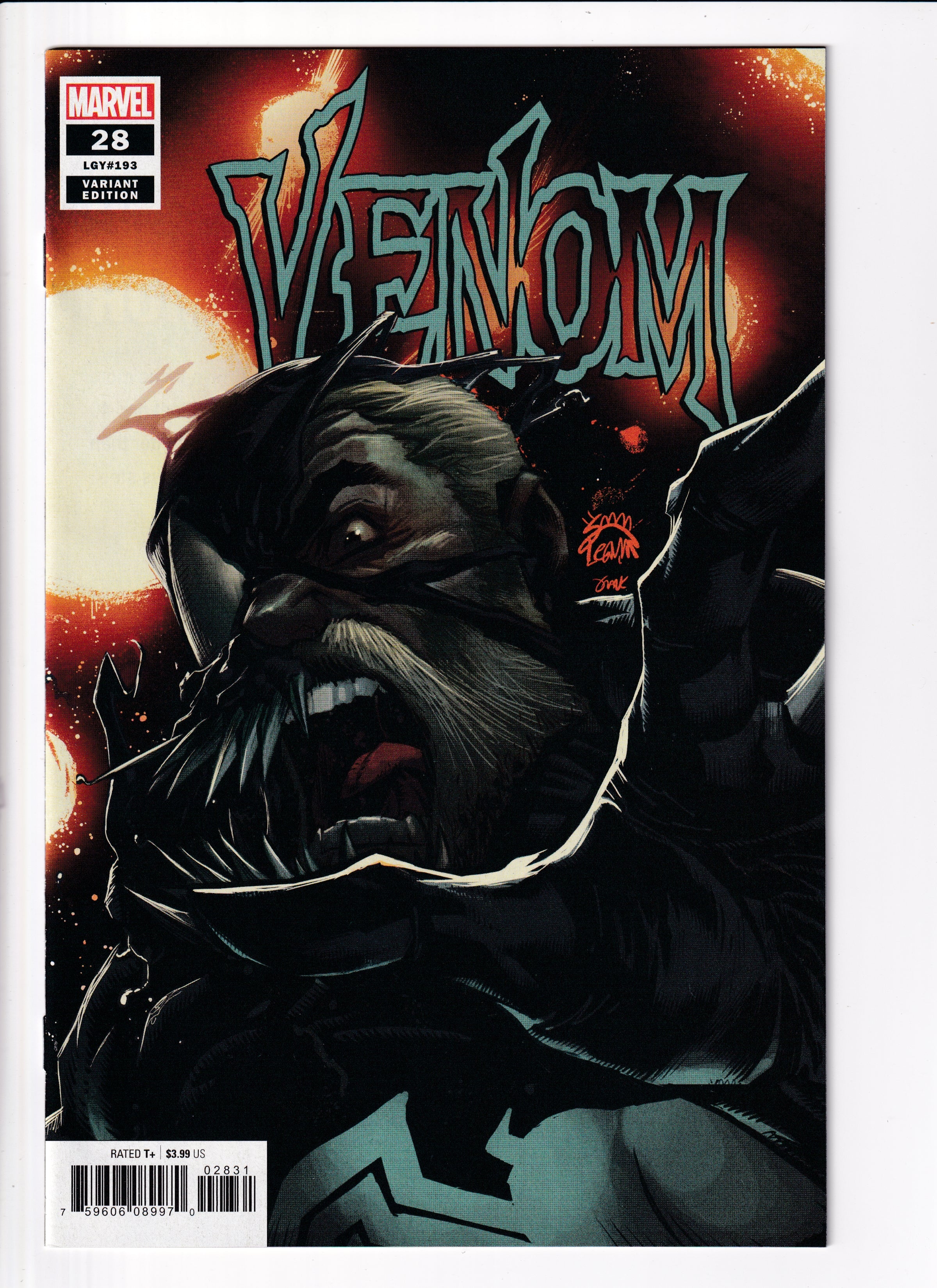 Venom #28 Variant NM (9.6) (2020)