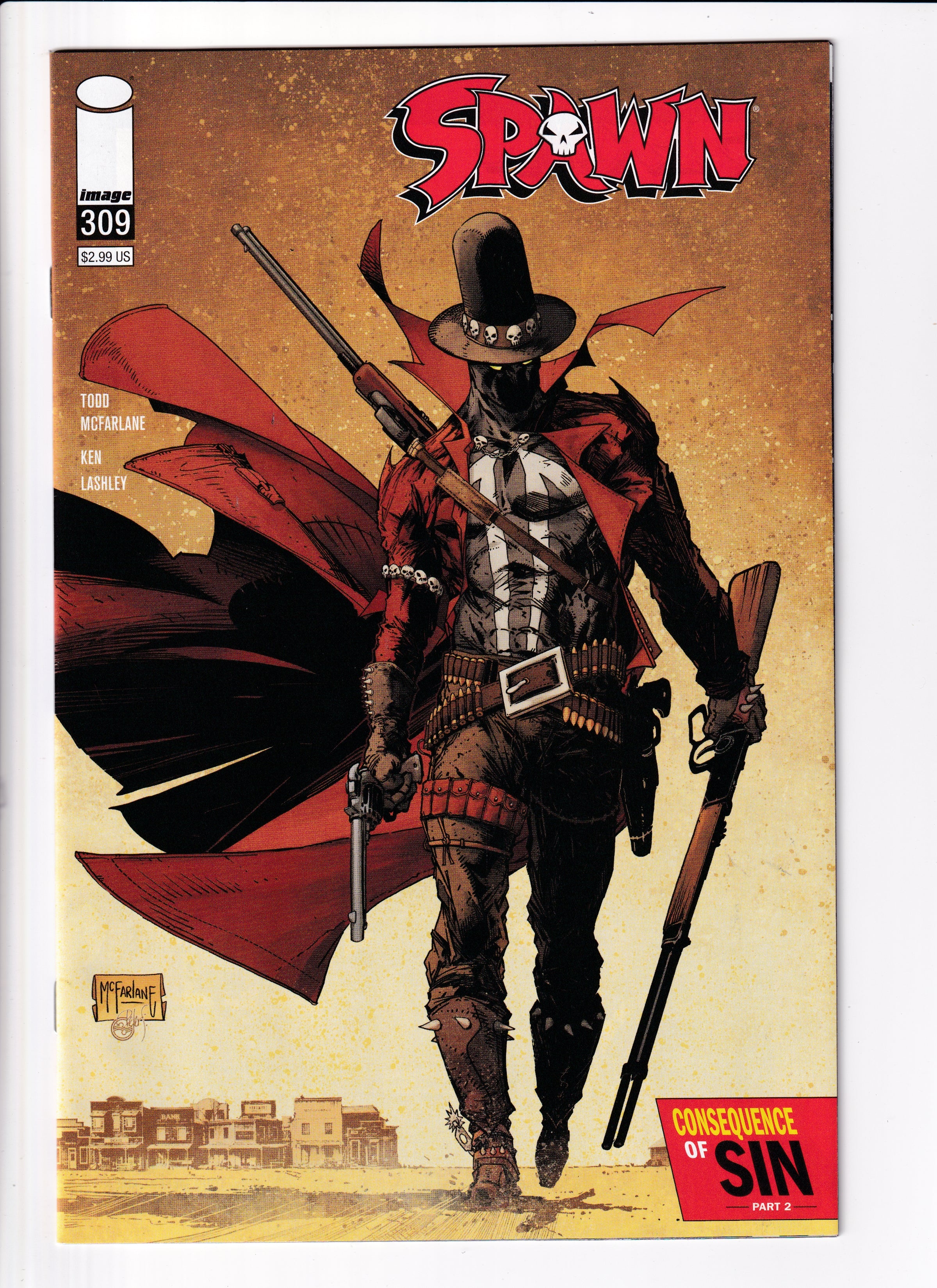 Spawn #309 Var NM (9.6) (2020)