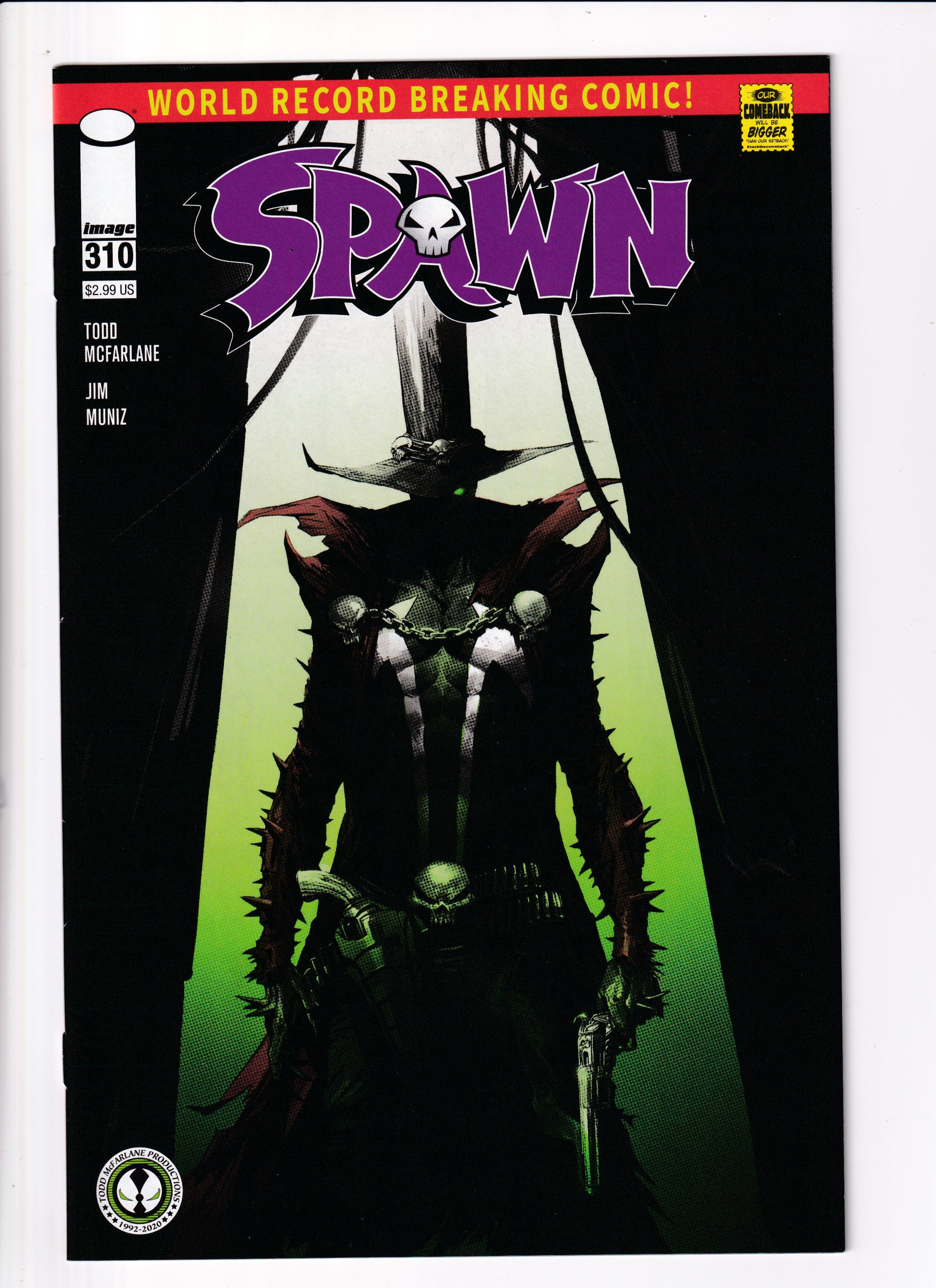 Spawn #310 NM (9.6) (2020)