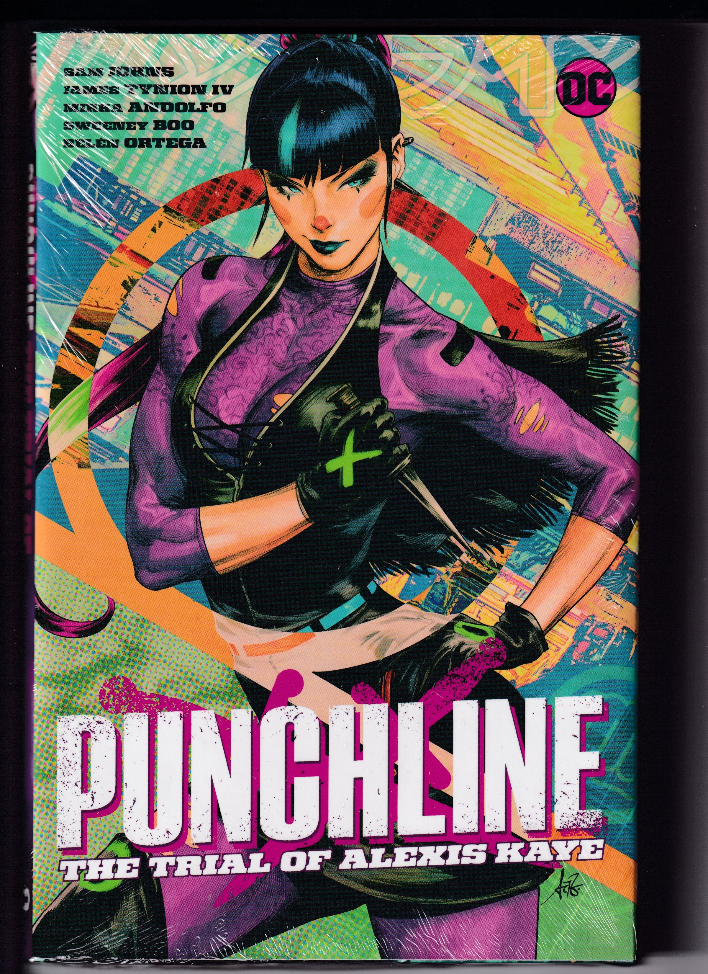 Punchline: The Trial of Alexis Kaye Hardcover Sealed