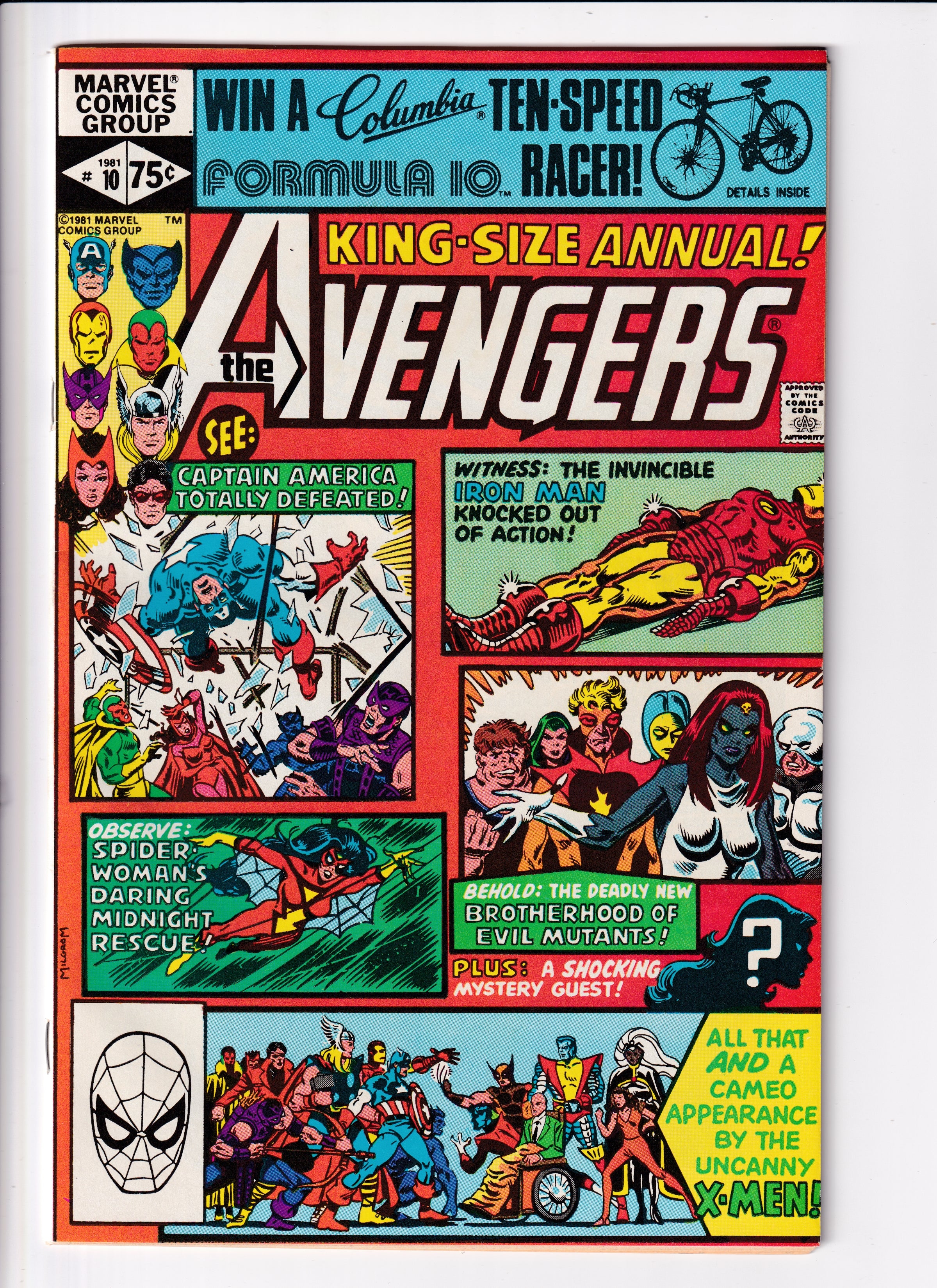 Avengers Annual #10 NM (9.4) (1981)
