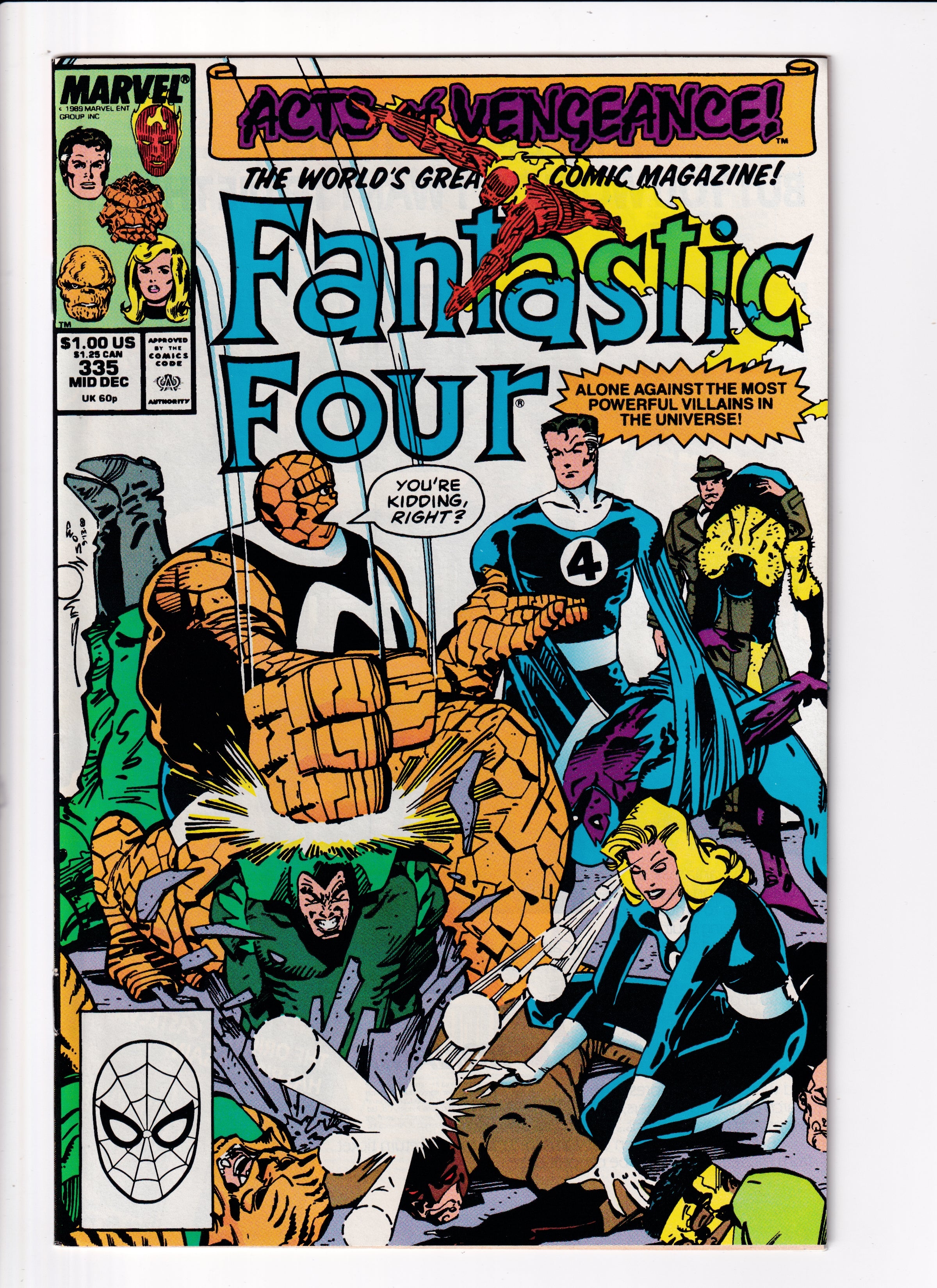 Fantastic Four #335 NM (9.0) (1989)