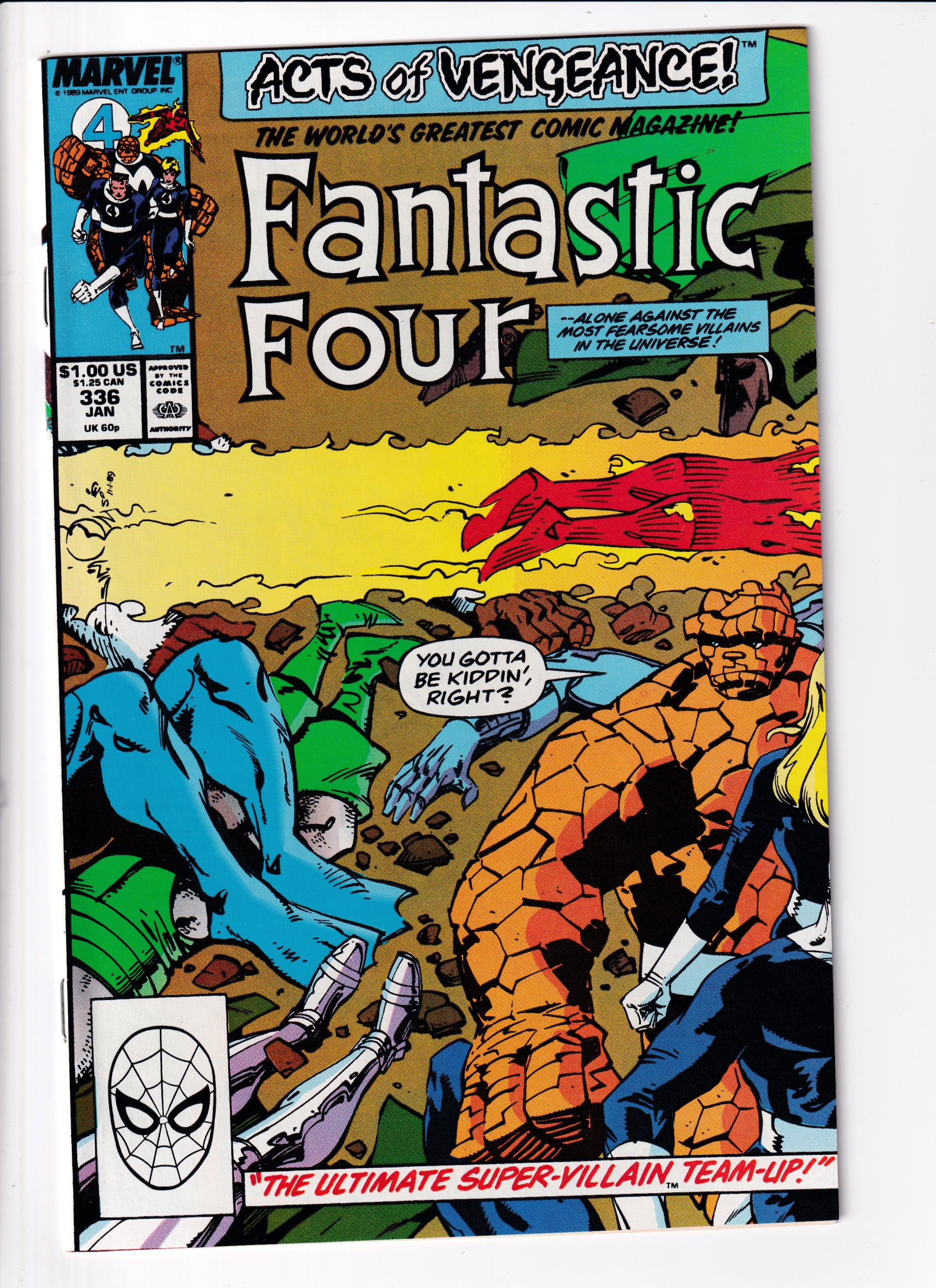 Fantastic Four #336 NM (9.2) (1990)