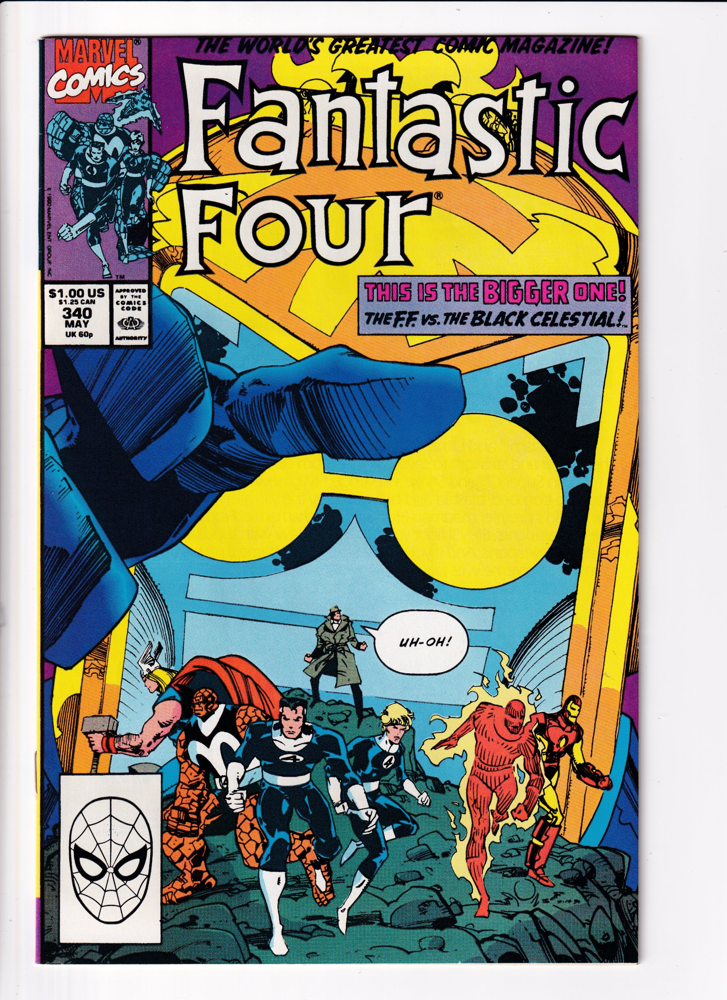 Fantastic Four #340 NM (9.0) (1990)