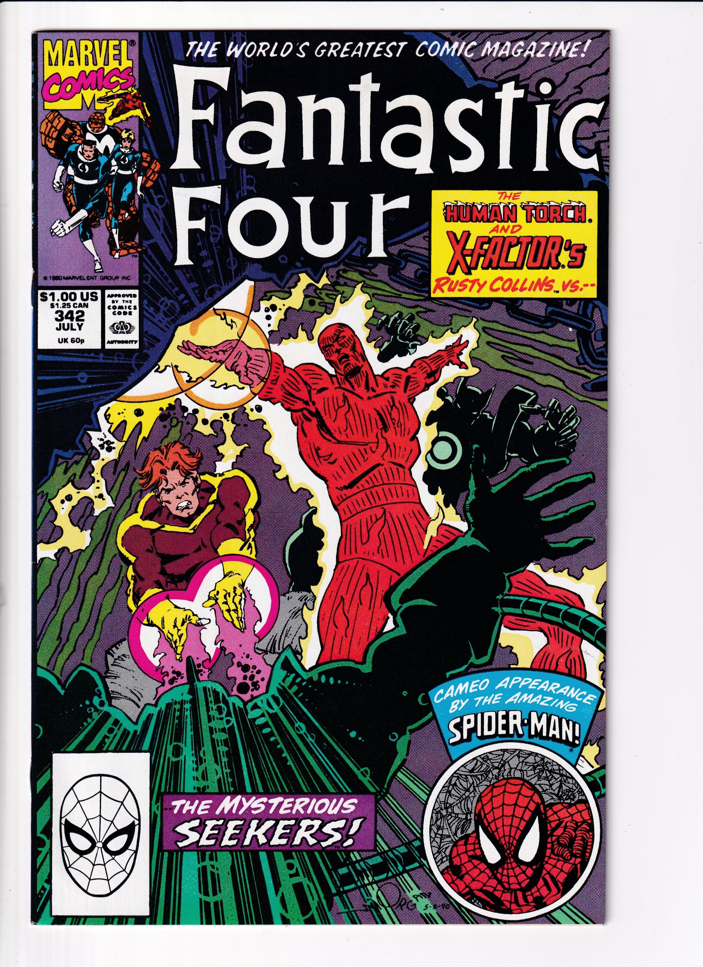 Fantastic Four #342 NM (9.2) (1990)