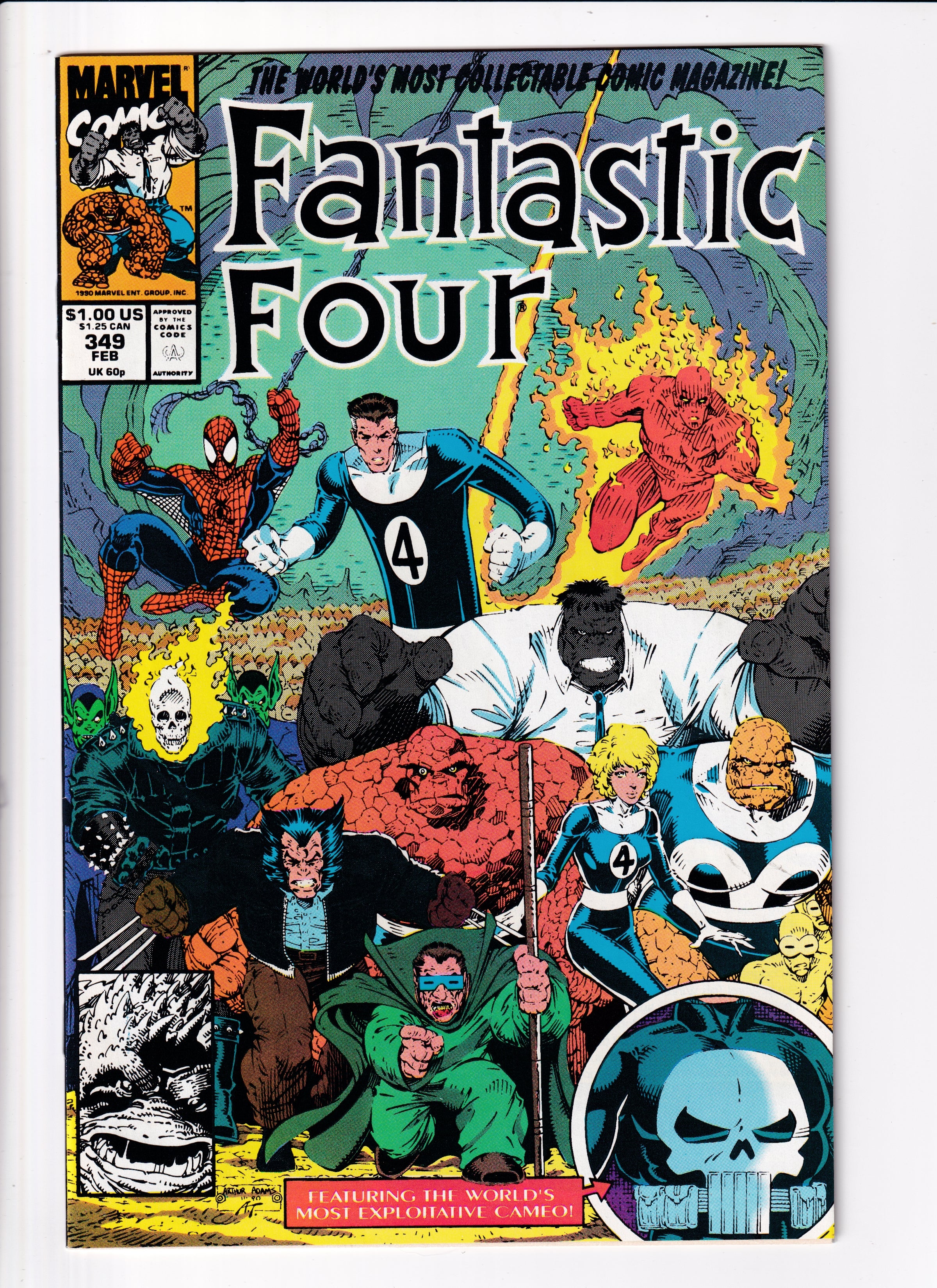 Fantastic Four #349 NM (9.2) (1991)
