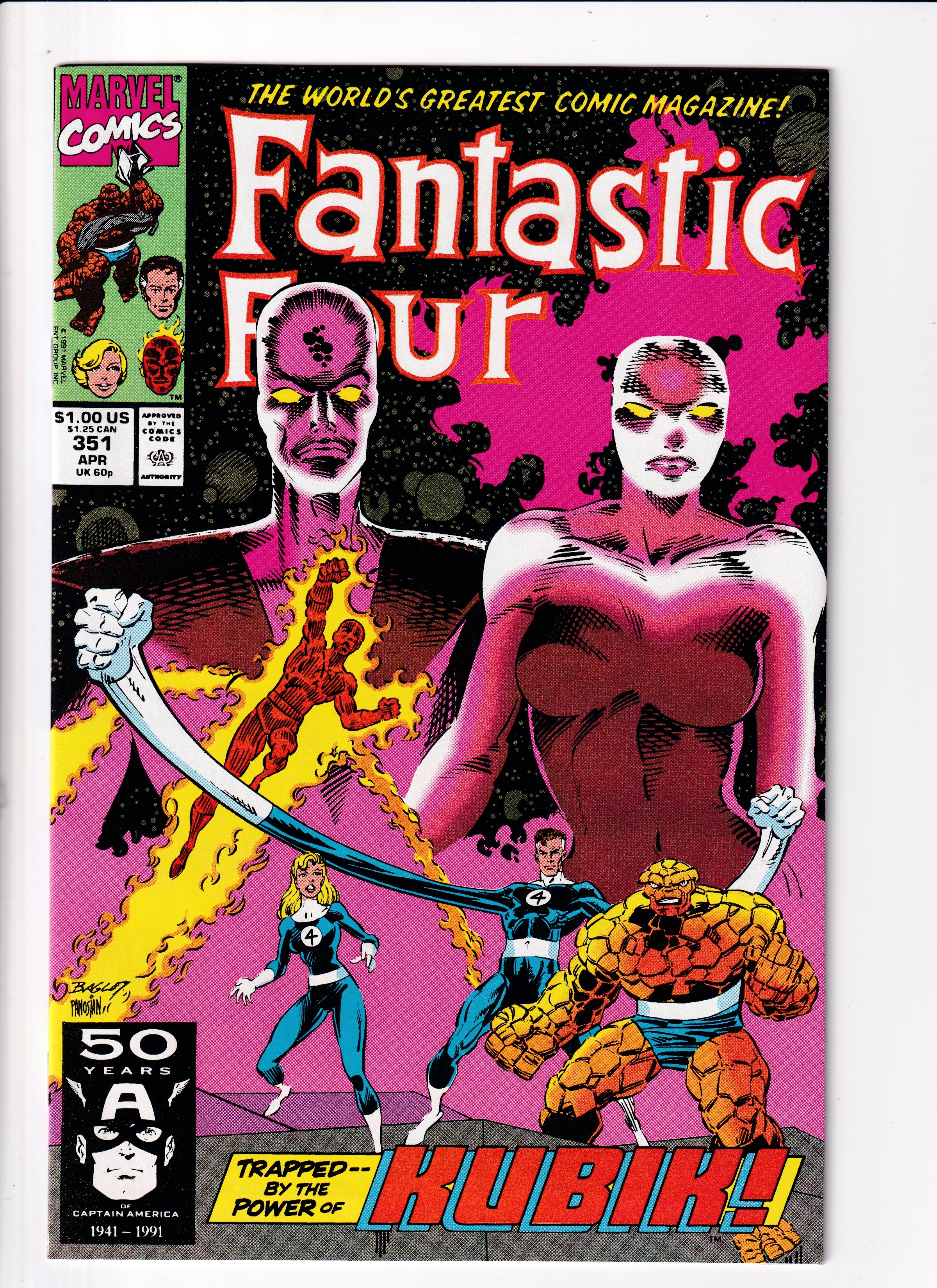 Fantastic Four #351 NM (9.2) (1991)