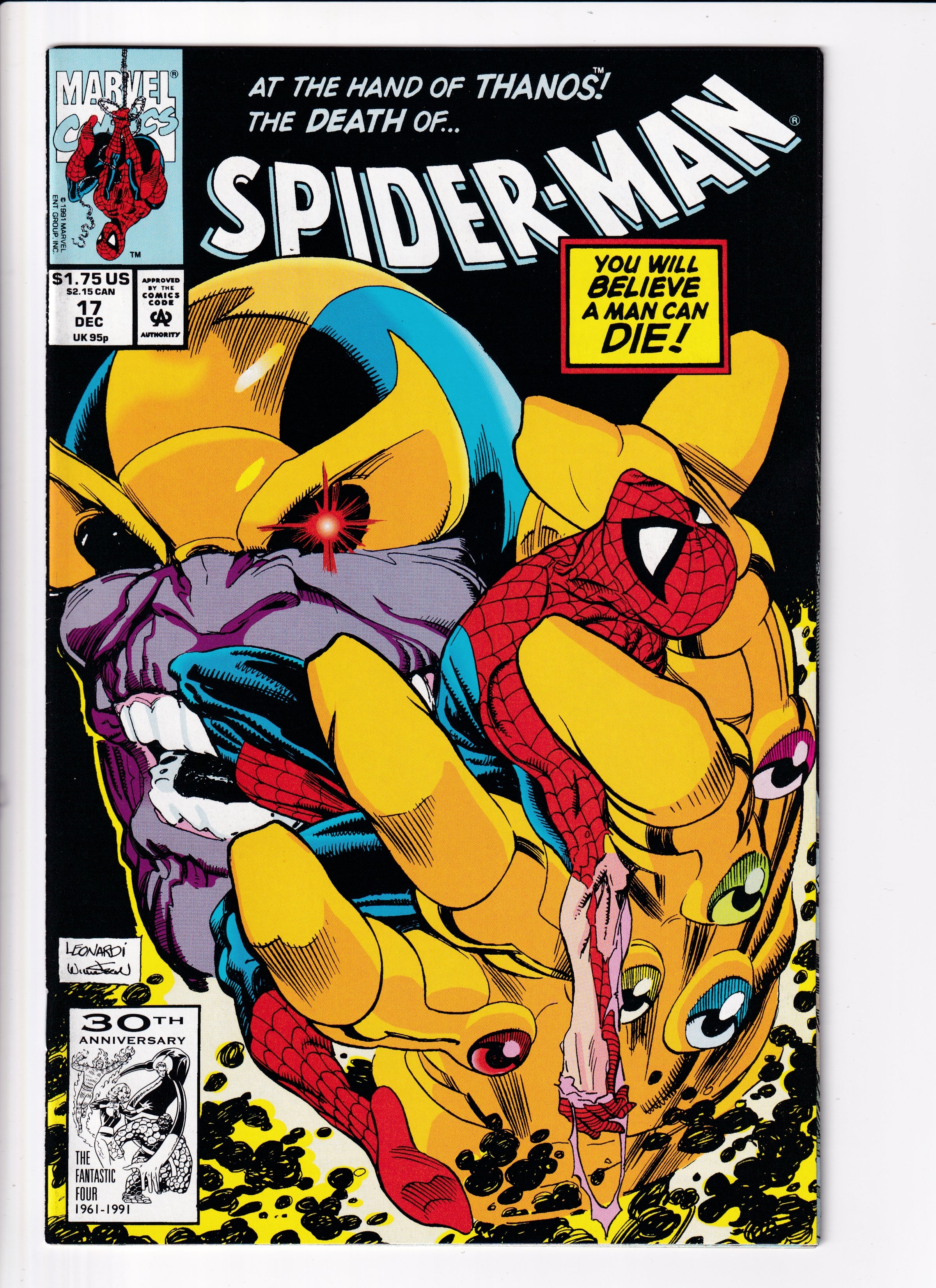 Spider-Man #17 NM (9.4) (1991)