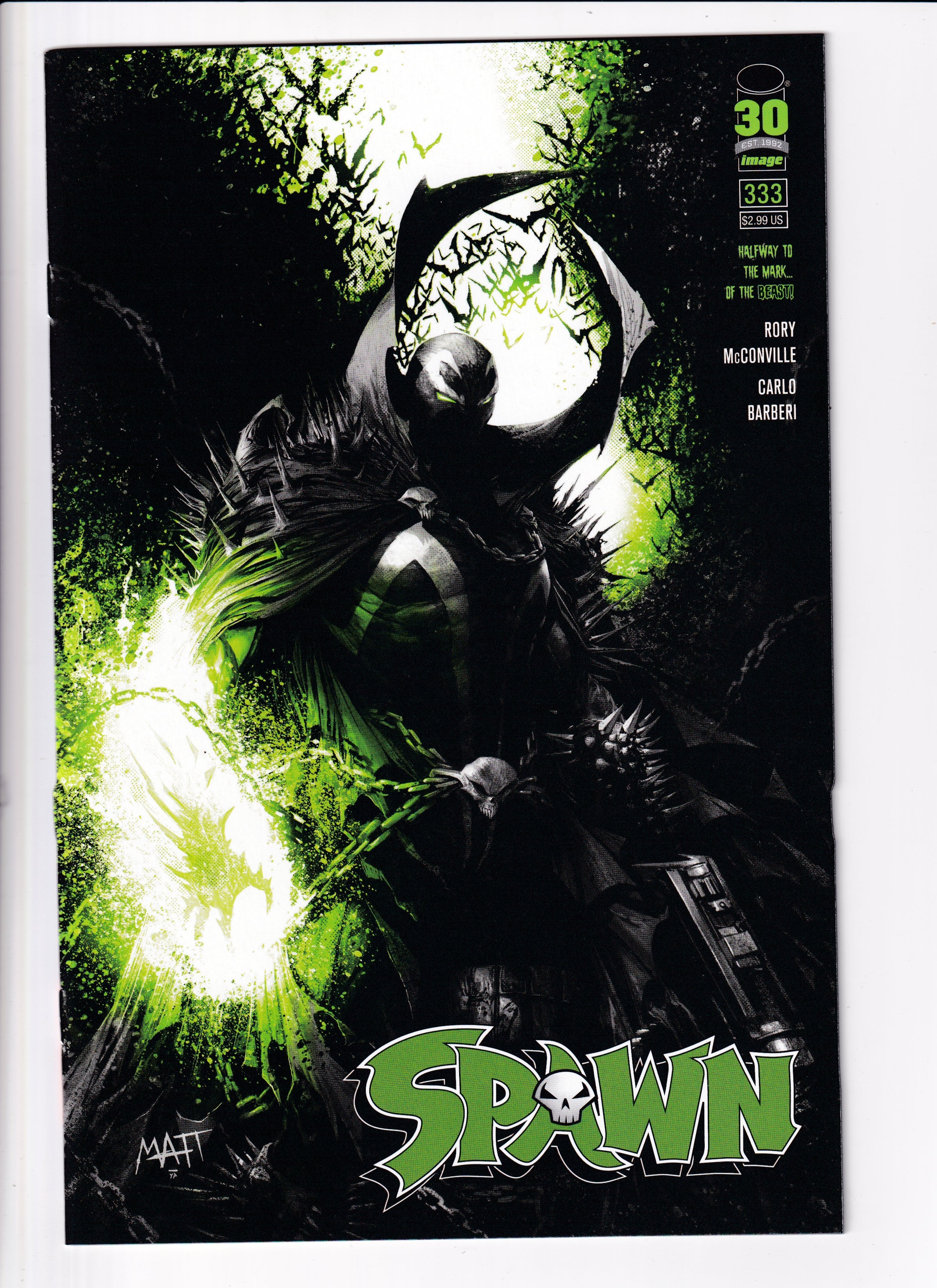 Spawn #333 NM (9.6) (2022)
