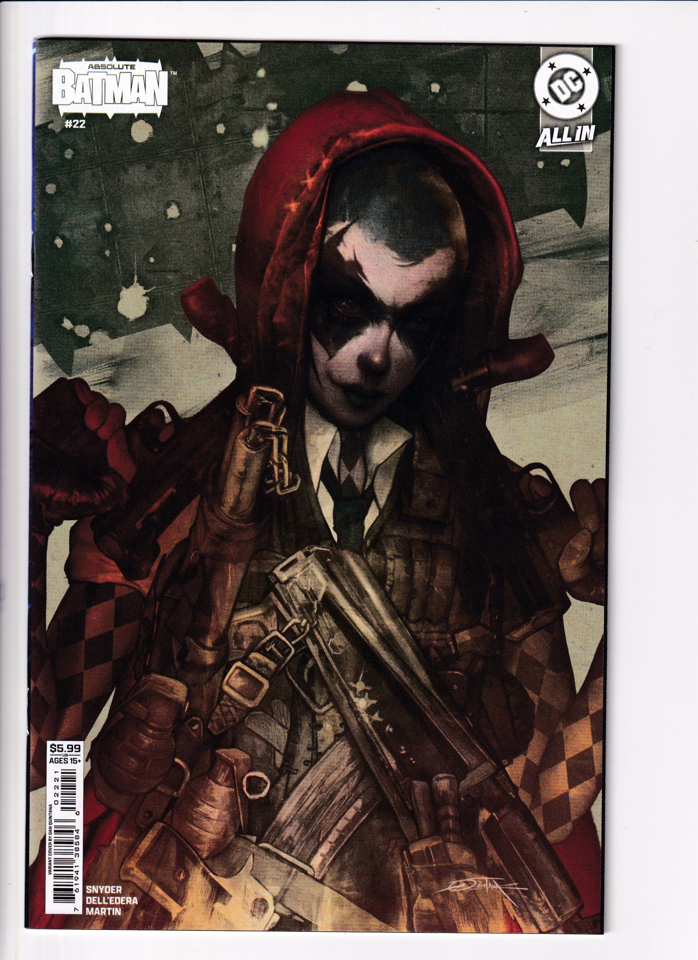 Absolute Batman #22 Quintana Var NM (9.6) (2026)
