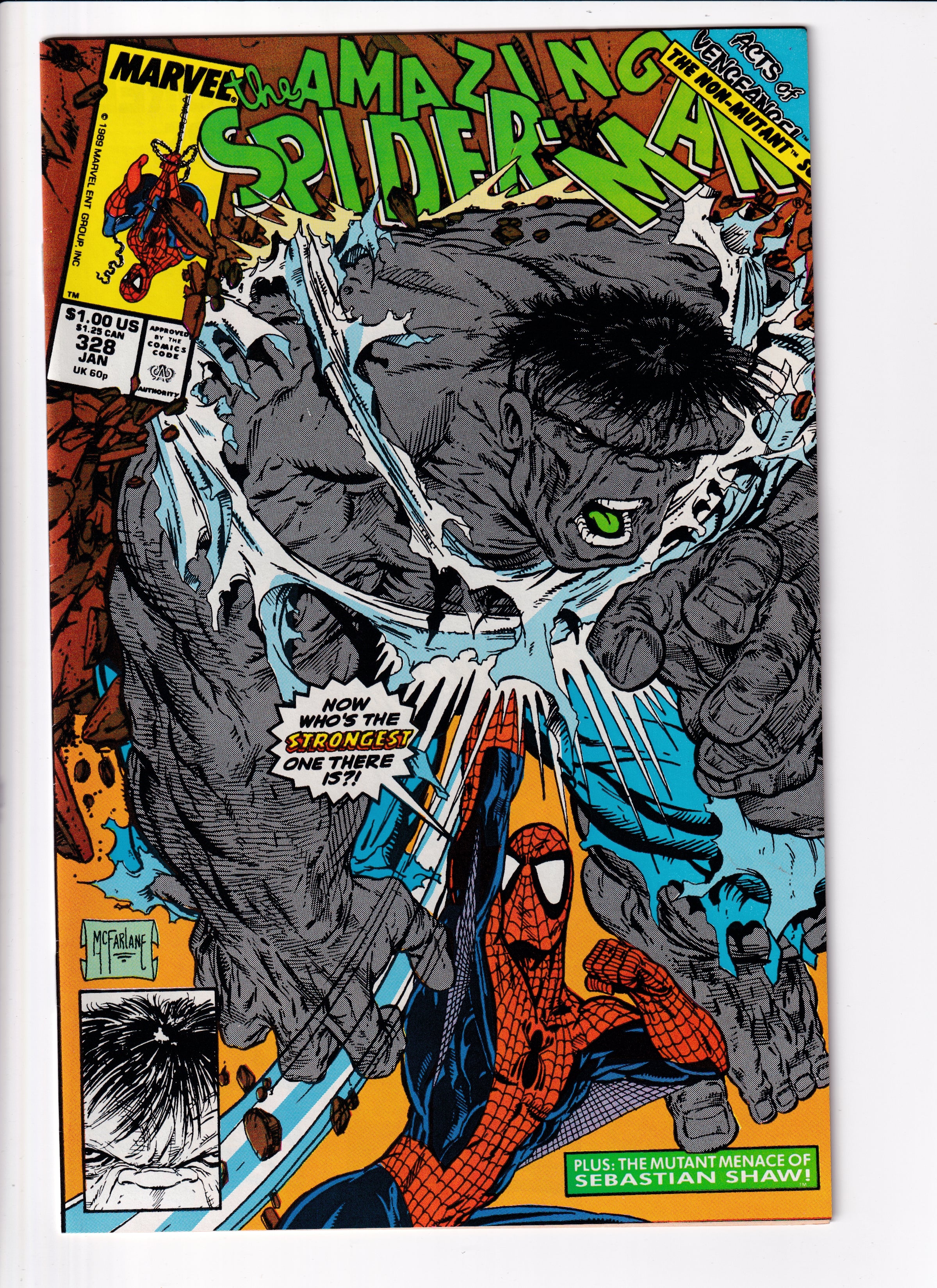 Amazing Spider-Man #328 NM (9.0) (1990)