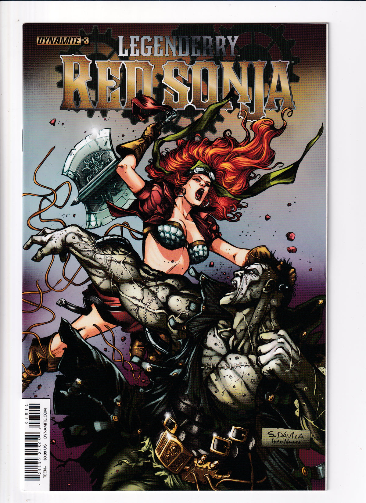 Legenderry Red Sonja #3 NM (9.0) (2015)