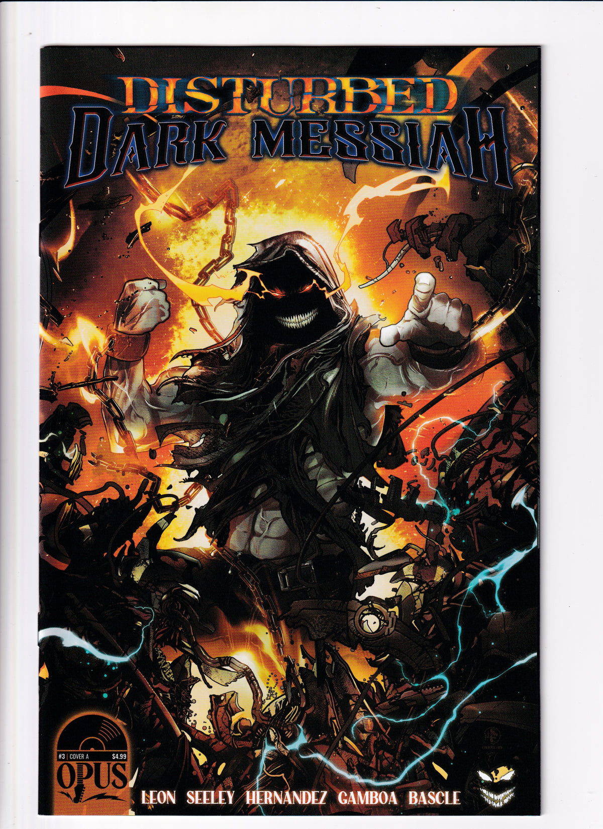 Disturbed Dark Messiah #3 NM (9.6) (2022)