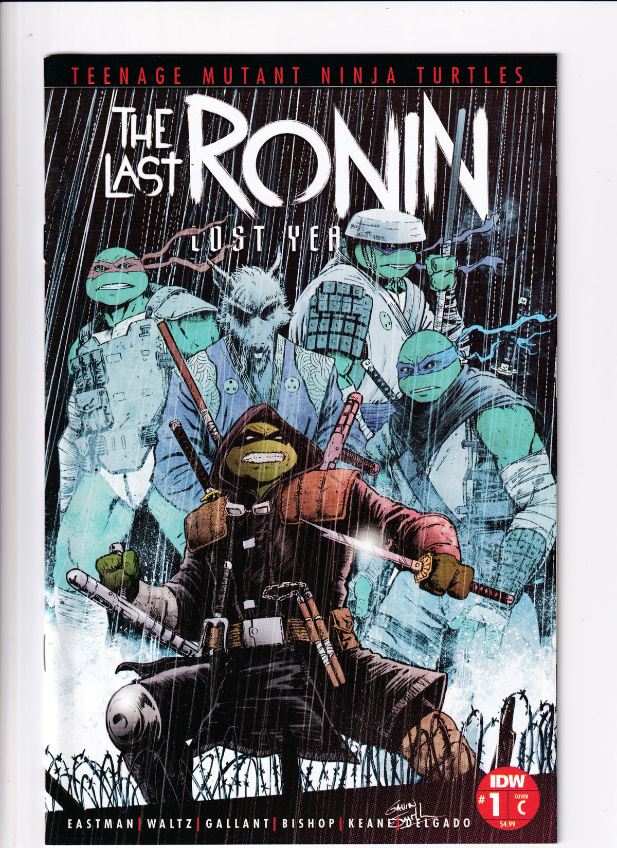 TMNT: The Last Ronin Lost Years #1 C CVR NM (9.6) (2023)
