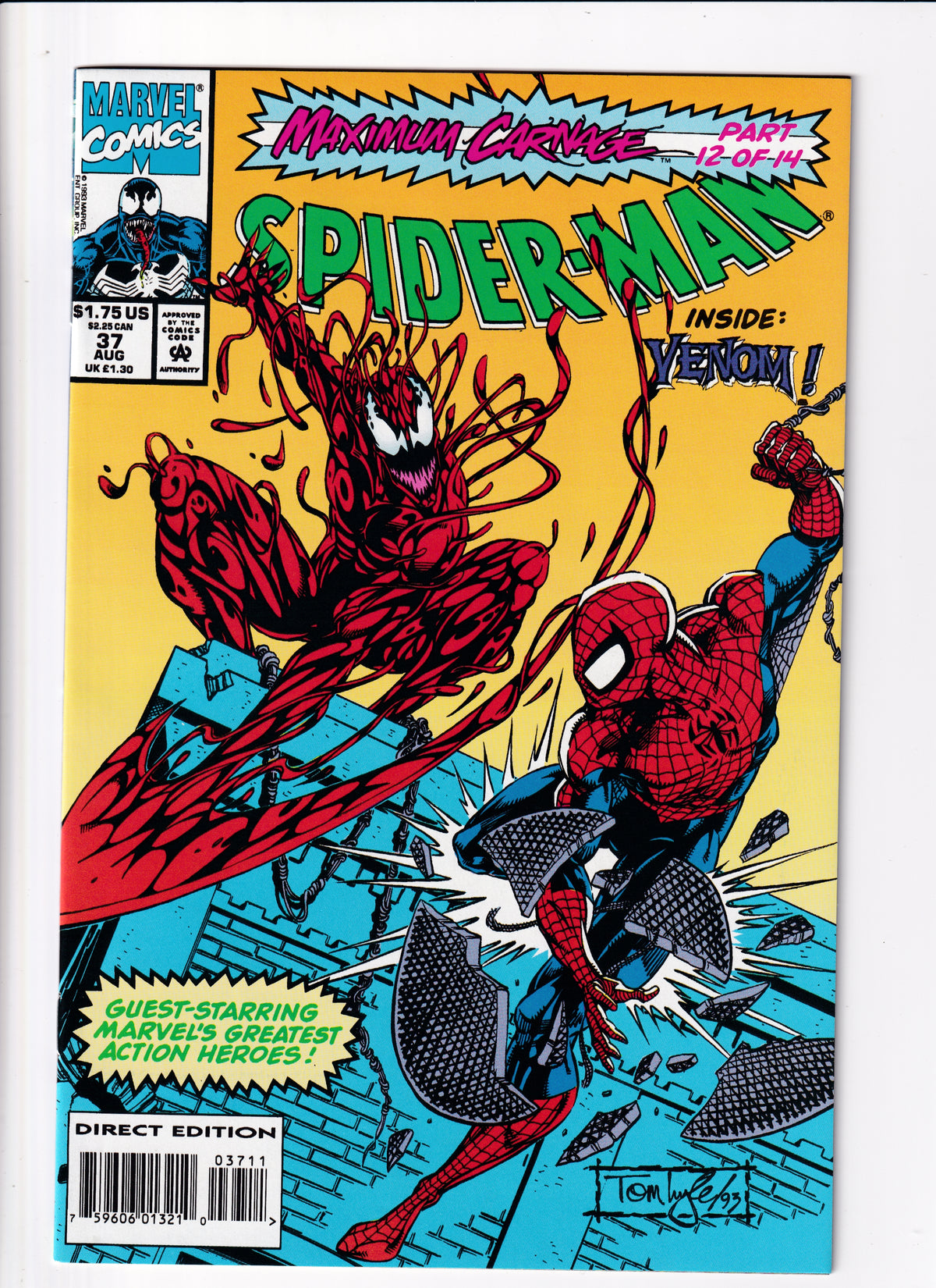 Spider-Man #37 NM (9.4) (1993)