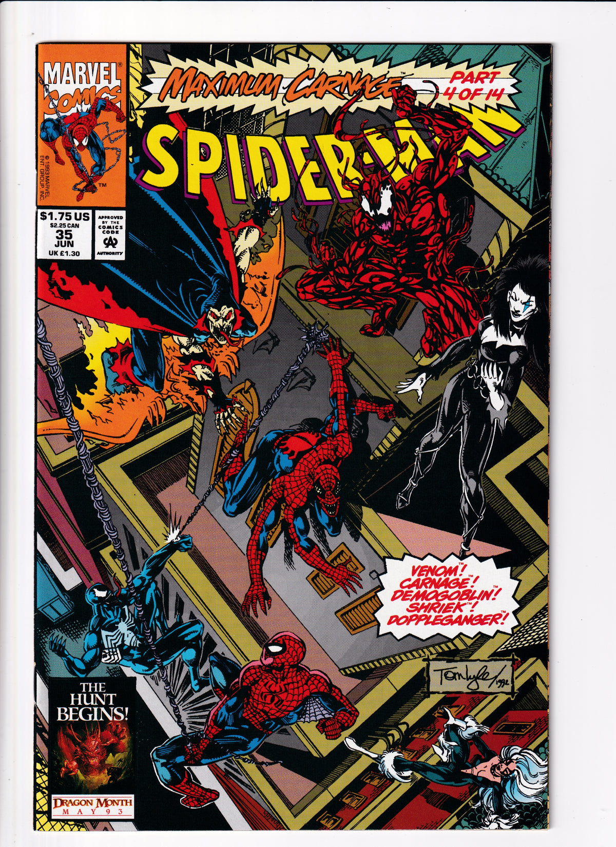 Spider-Man #35 NM (9.2) (1993)