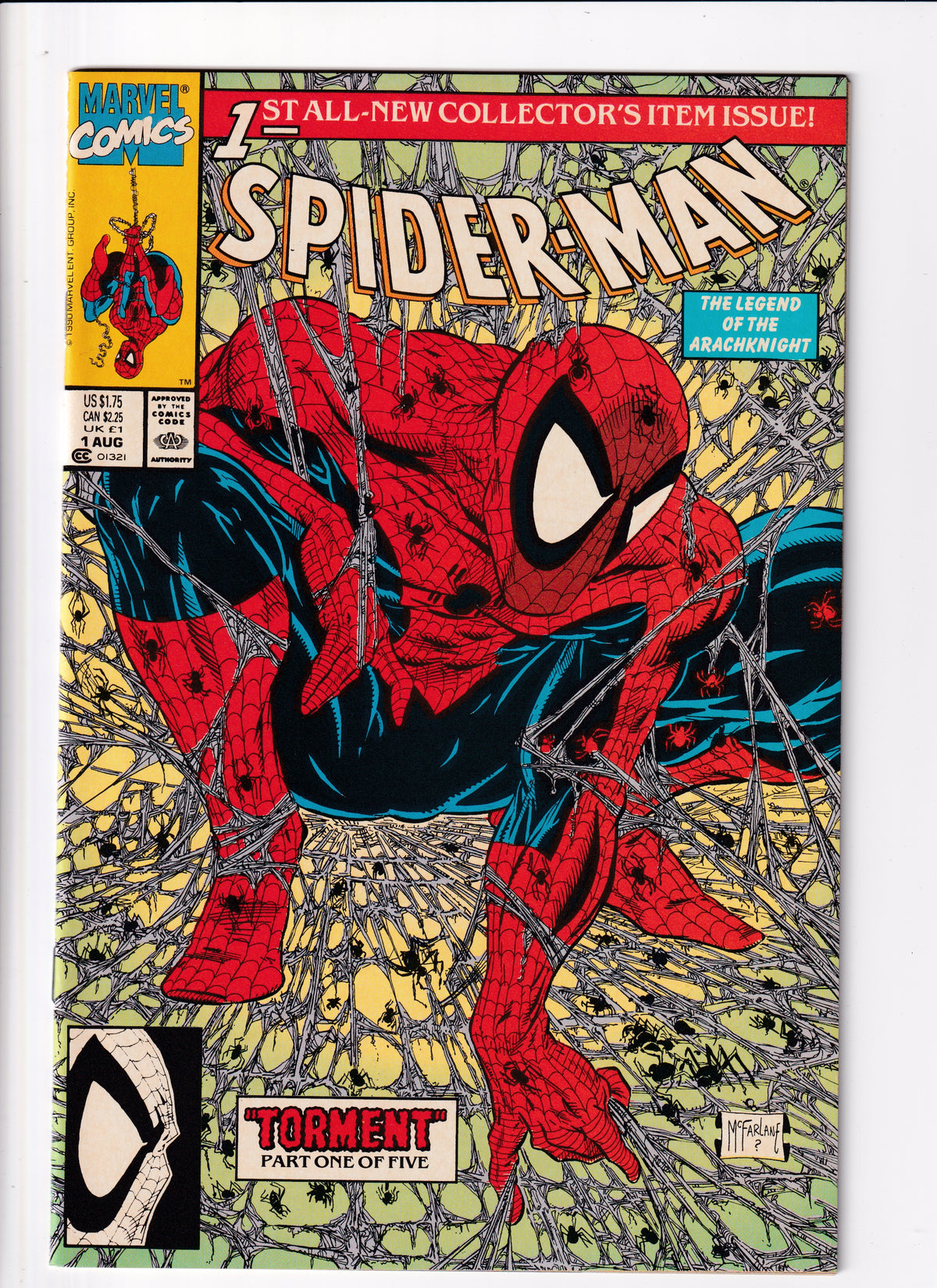 Spider-Man #1 NM (9.6) (1990)