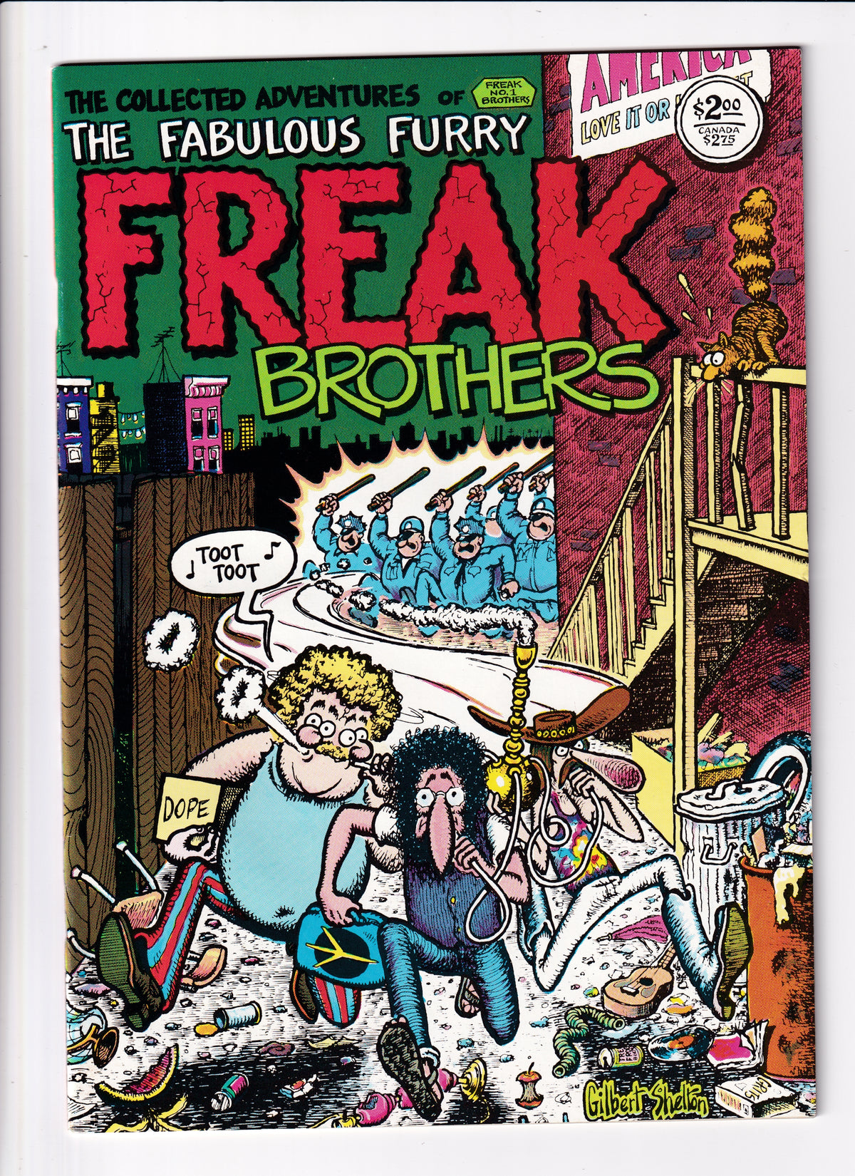 Fabulous Freak Brothers #1 18th Print VF (8.5) (1980)
