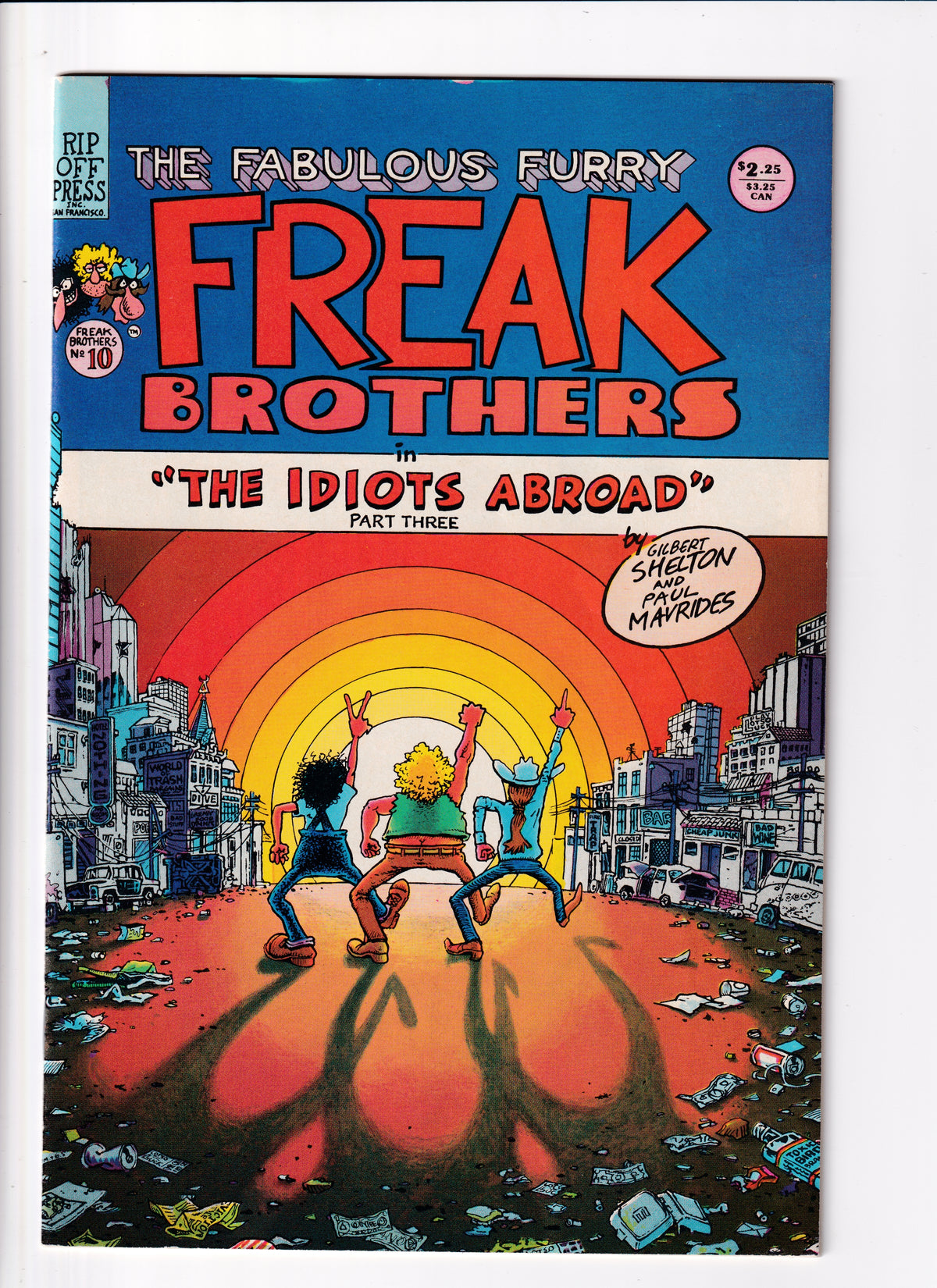 Fabulous Freak Brothers #10 2nd Print VF (8.5) (1987)