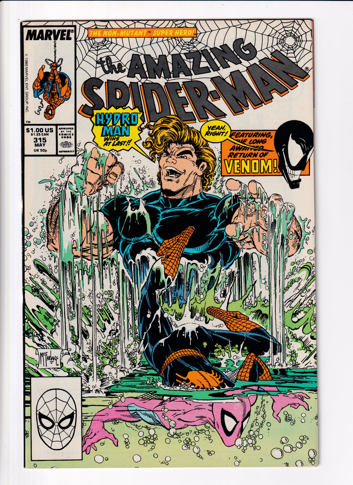 Amazing Spider-Man #315 NM (9.2) (1989)