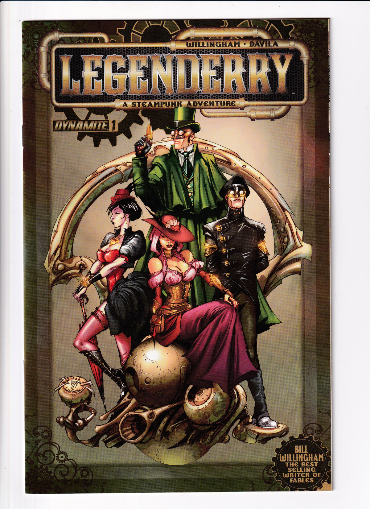 Legenderry Steampunk Adv. #1 NM (9.0) (2014)