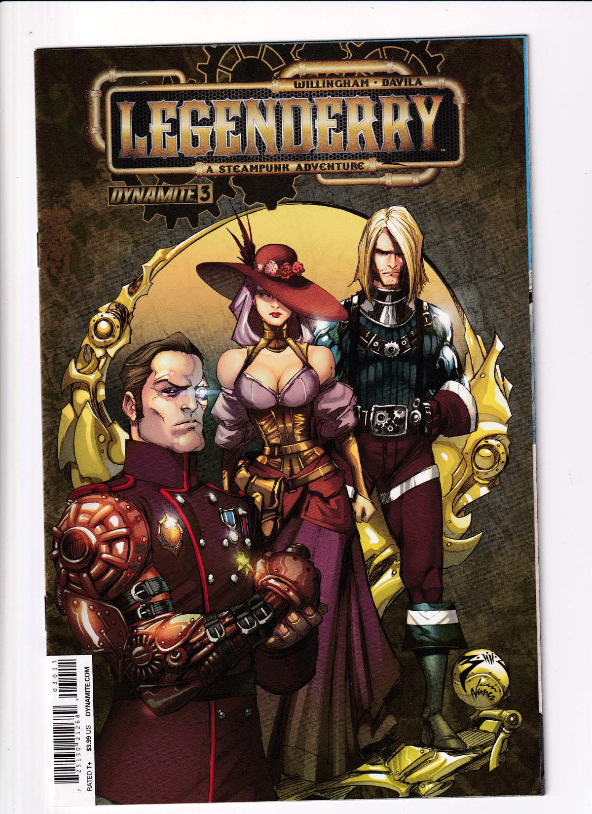 Legenderry Steampunk Adv. #3 NM (9.4) (2014)