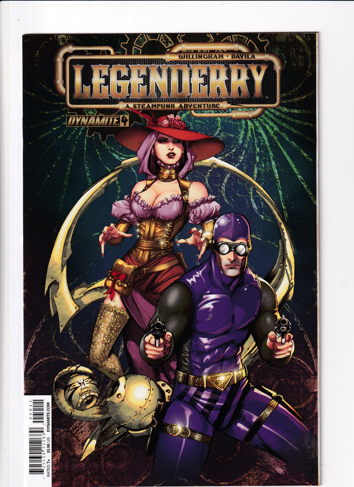 Legenderry Steampunk Adv. #4 NM (9.4) (2014)