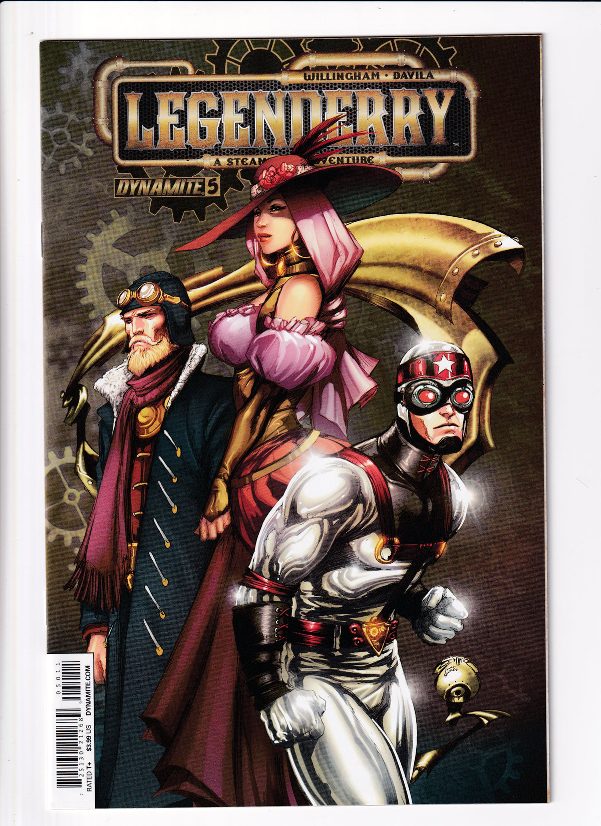 Legenderry Steampunk Adv. #5 NM (9.4) (2014)