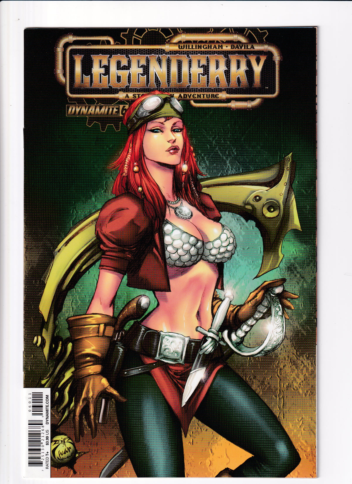 Legenderry Steampunk Adv. #6 NM (9.2) (2014)