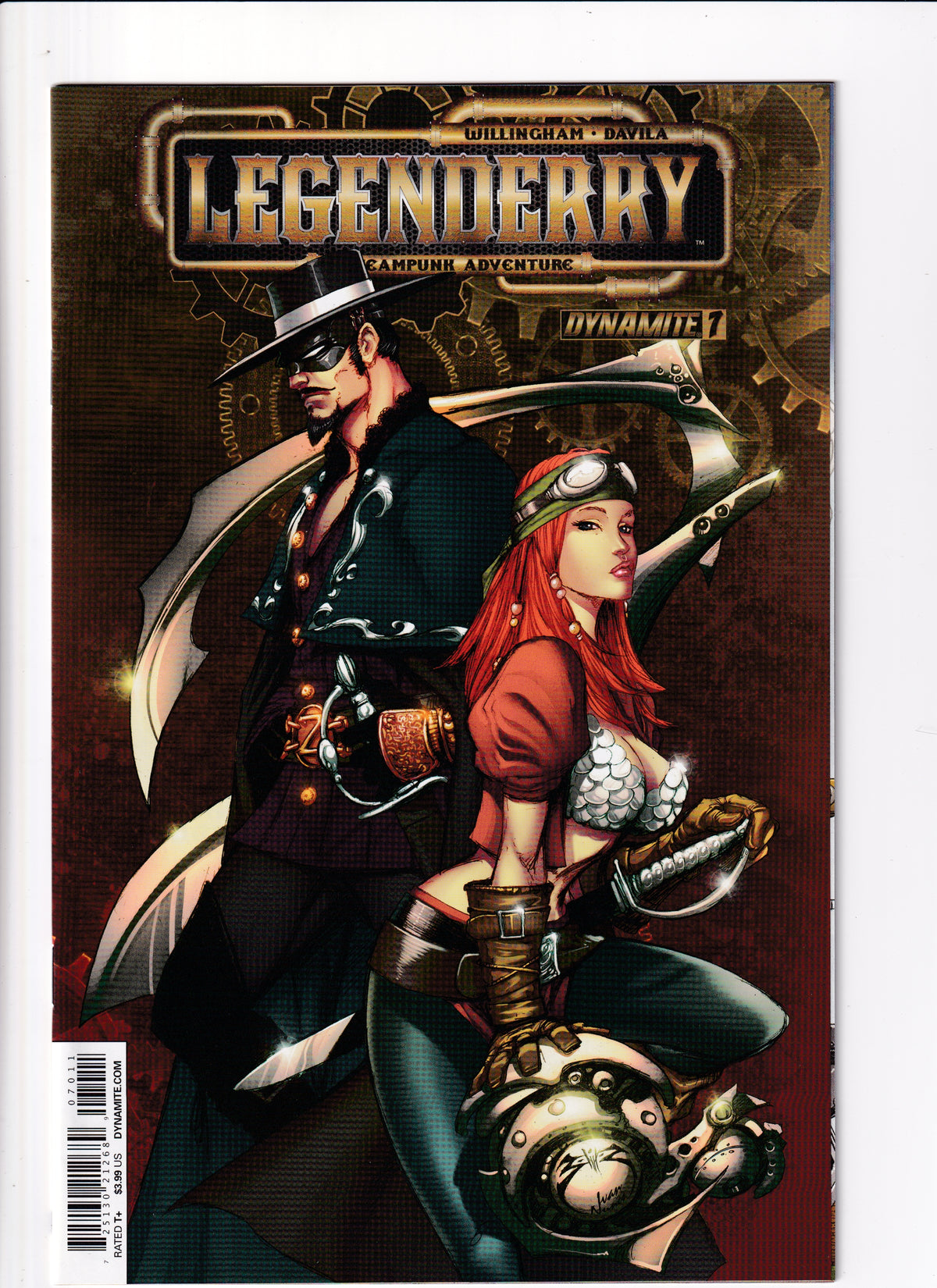 Legenderry Steampunk Adv. #7 NM (9.2) (2014)