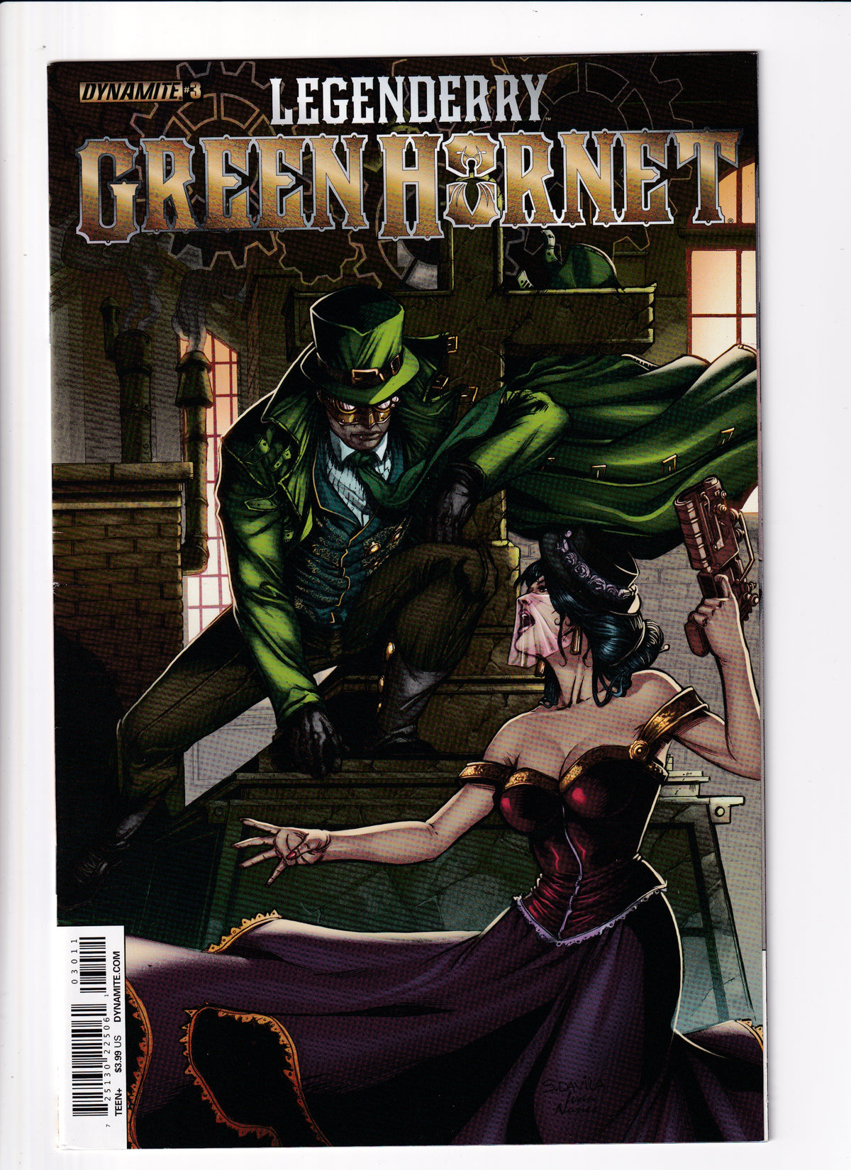 Legenderry Green Hornet #3 NM (9.0) (2015)