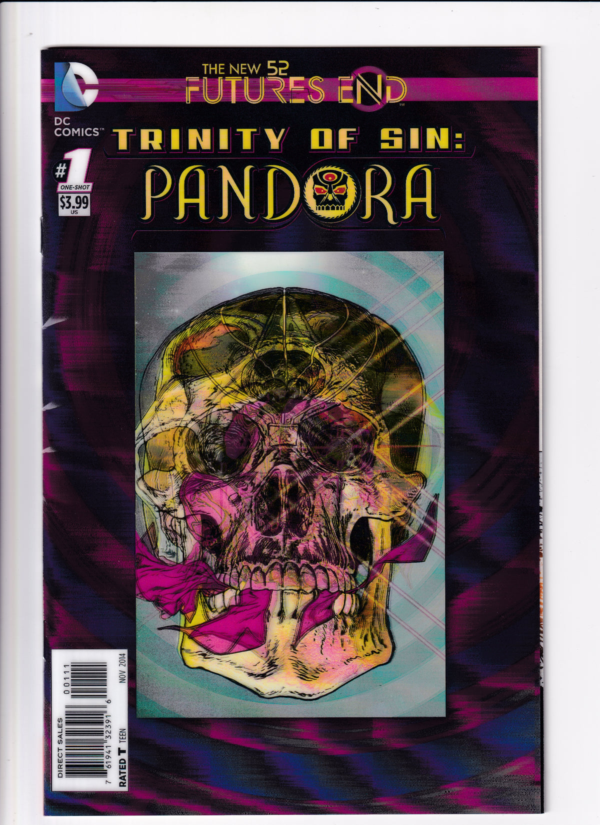 Trinity of Sin: Pandora #1 Lenticular VF (7.5) (2014)