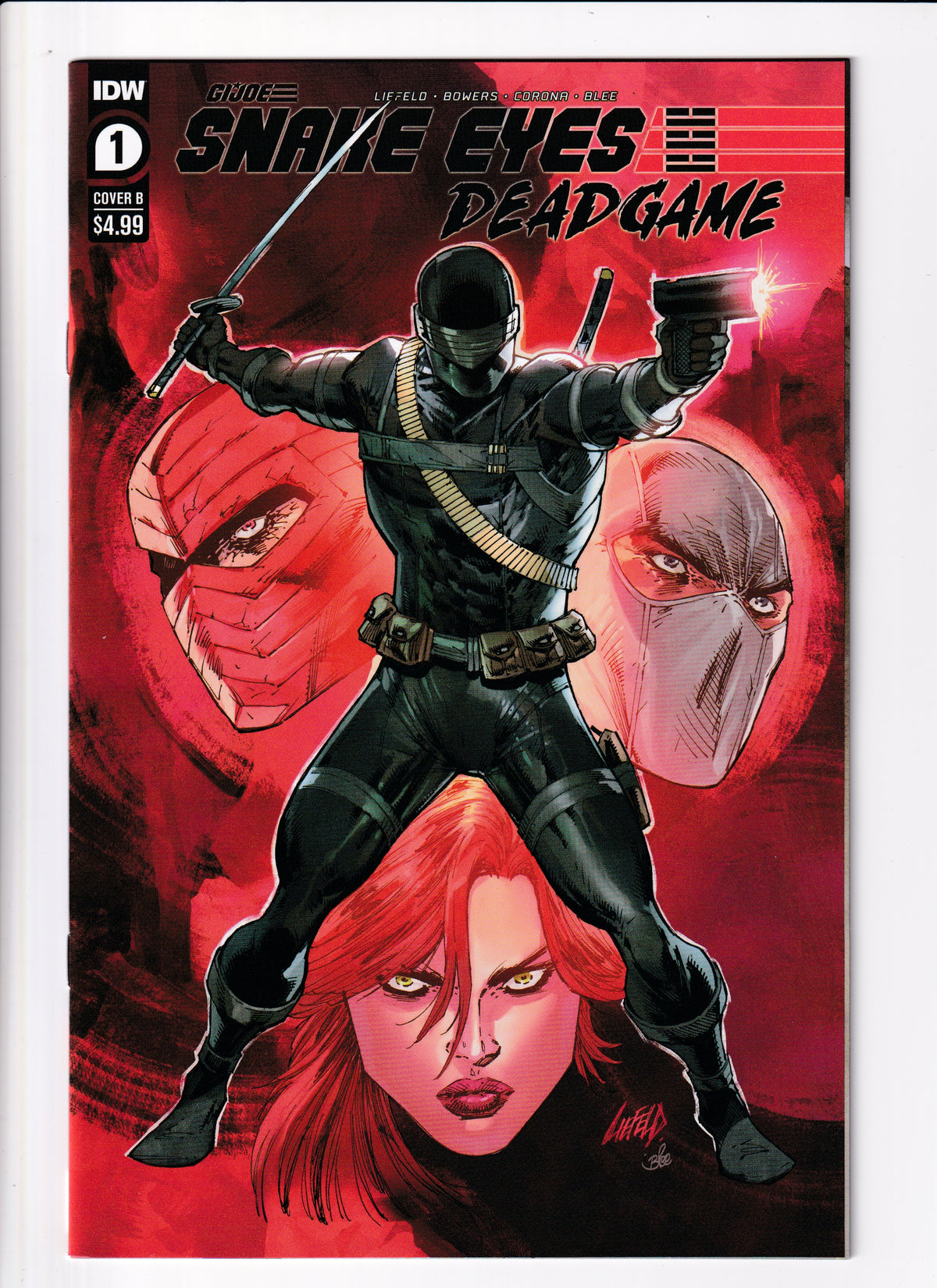 Snake Eyes: Deadgame #1 B CVR NM (9.6) (2020)