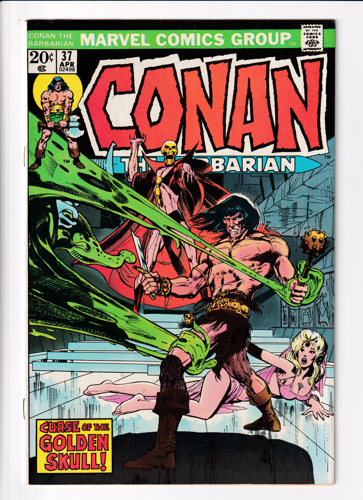 Conan The Barbarian #37 FN (6.5) (1974)