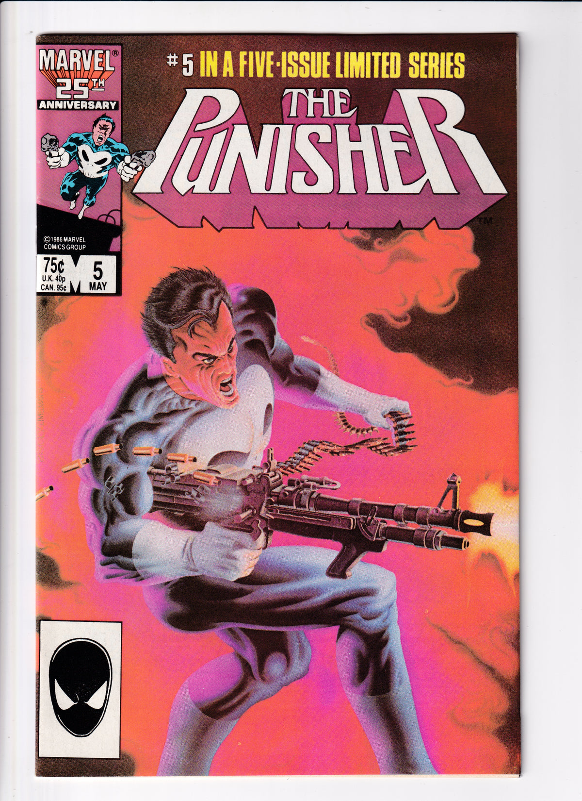 Punisher #5 FN (7.0) (1986)