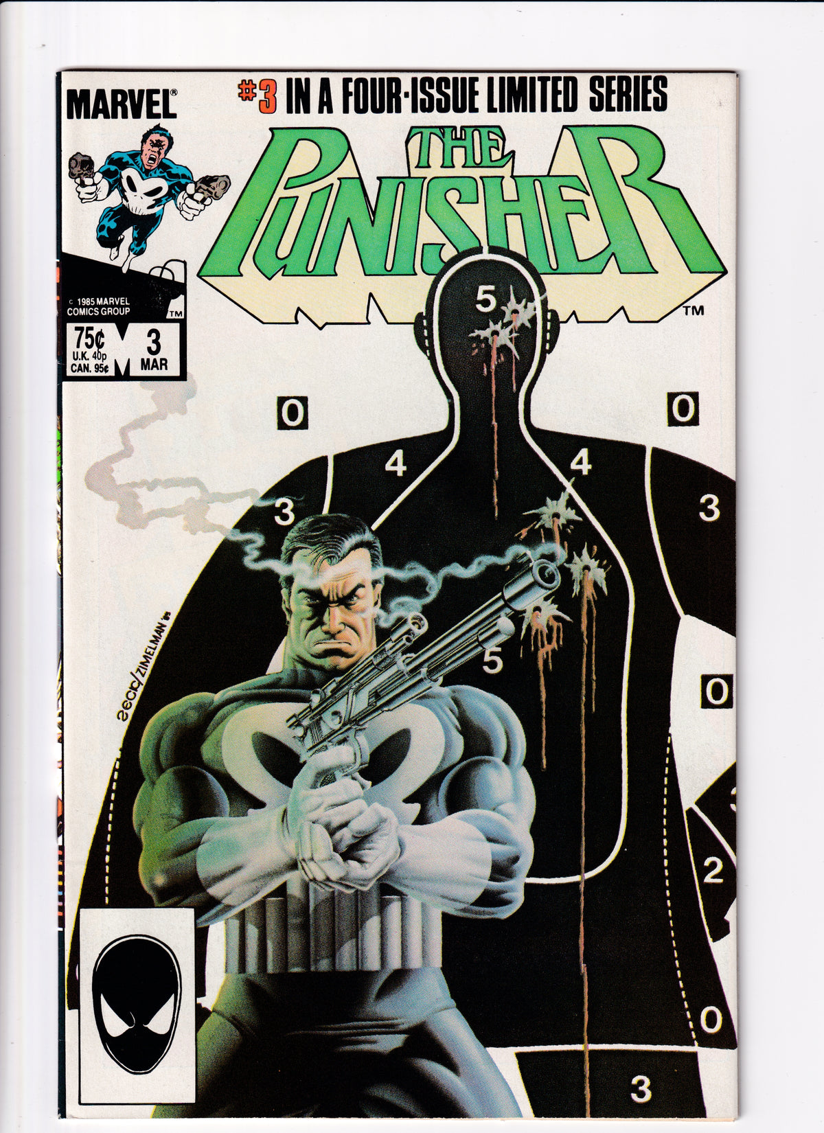 Punisher #3 NM (9.2) (1985)