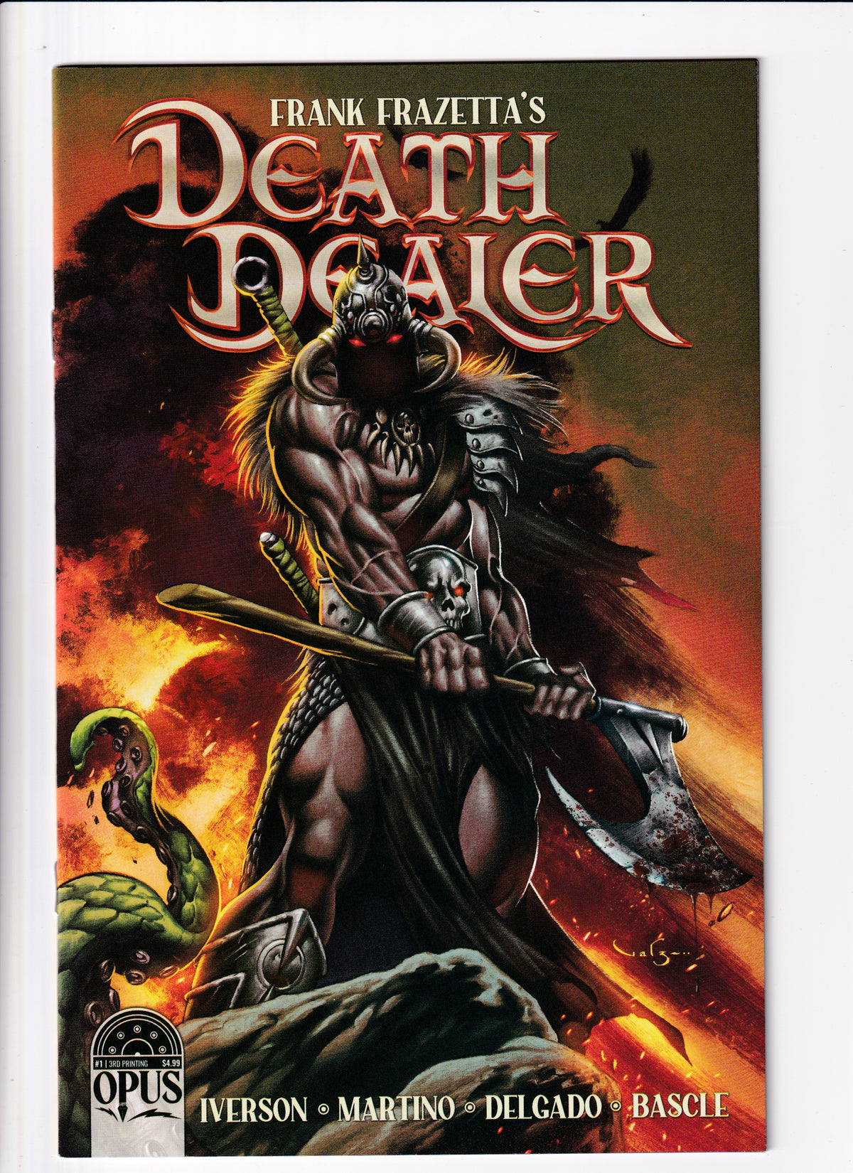 Frank Frazetta's Death Dealer #1 3rd Print NM (9.6) (2022)