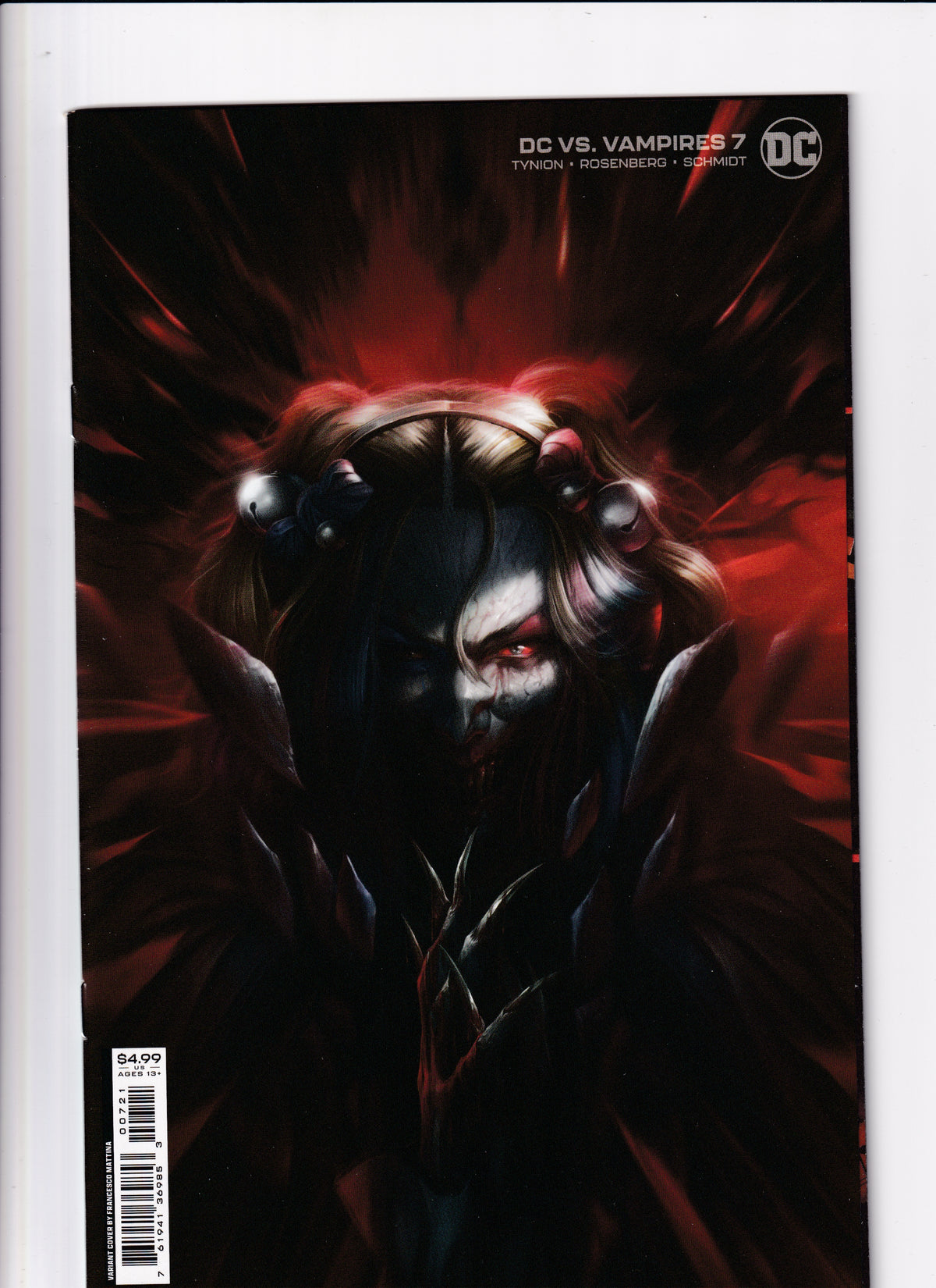 DC Vs. Vampires #7 Mattina Var NM (9.6) (2022)