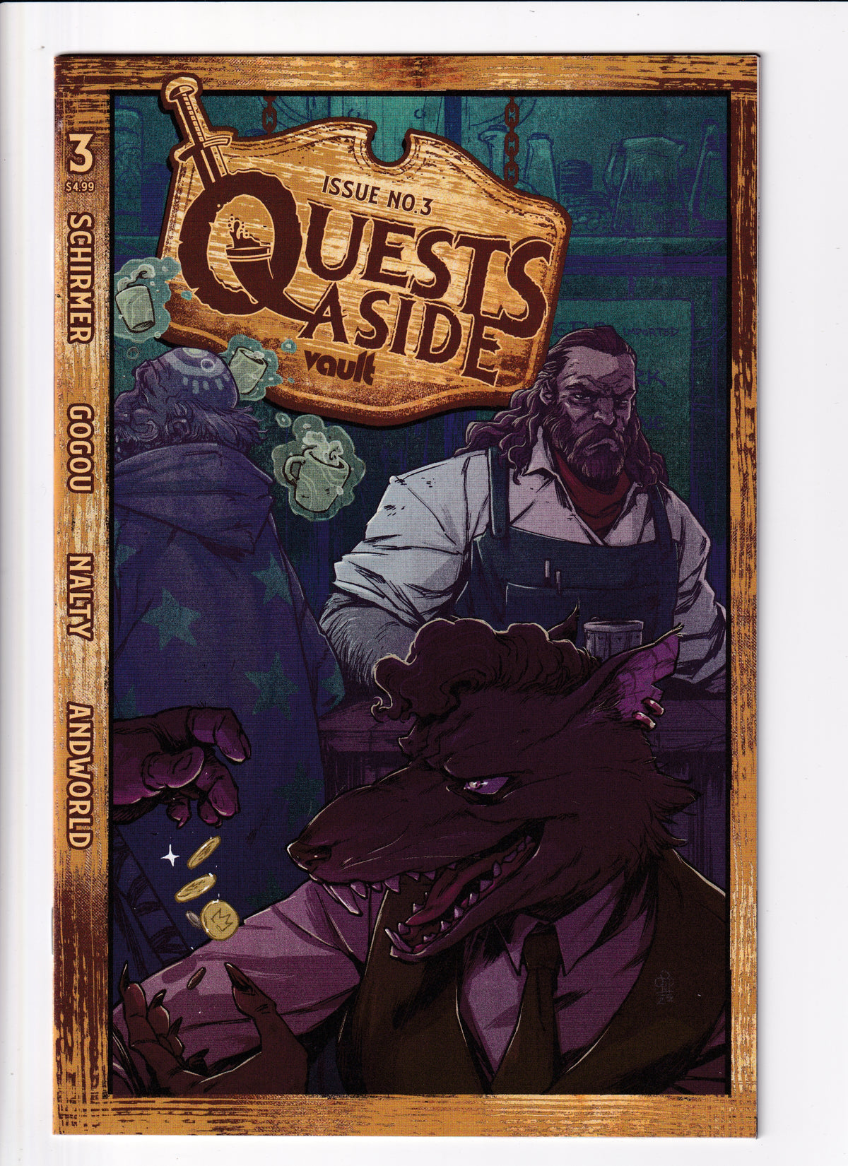 Quests Aside #3 Var NM (9.6) (2022)