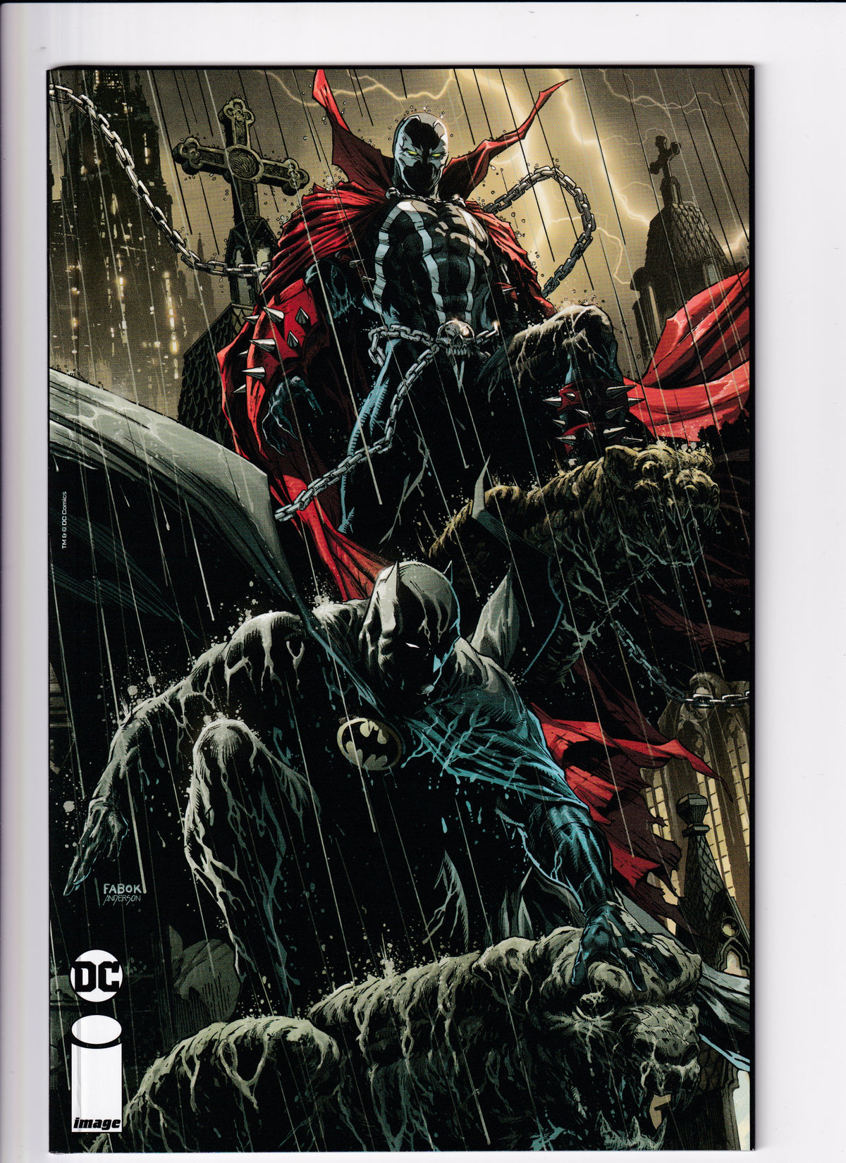 Batman Spawn #1 Fabok CVR NM (9.6) (2022)