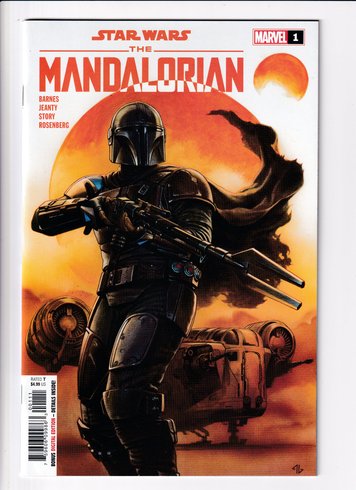 Star Wars: The Mandalorian #1 NM (9.6) (2022)