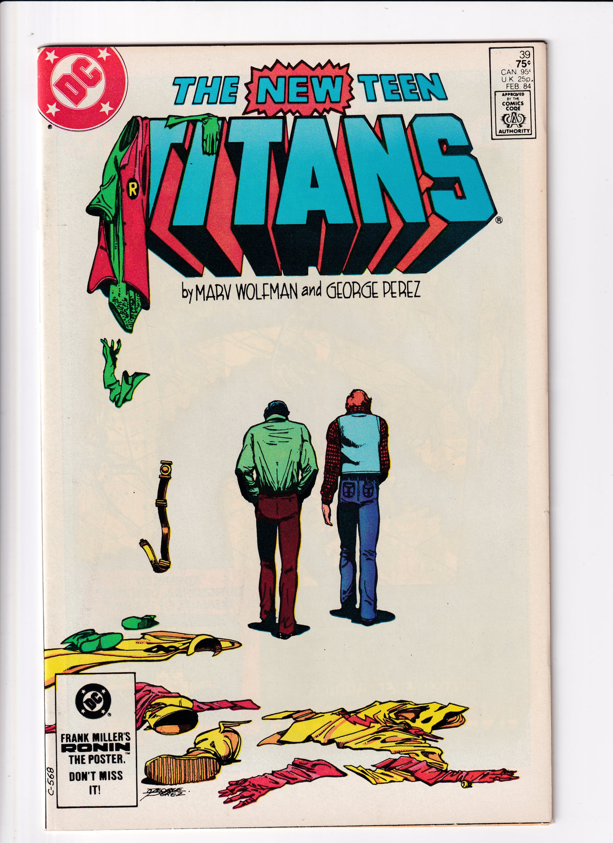 The New Teen Titans #39 VF (8.0) (1983)