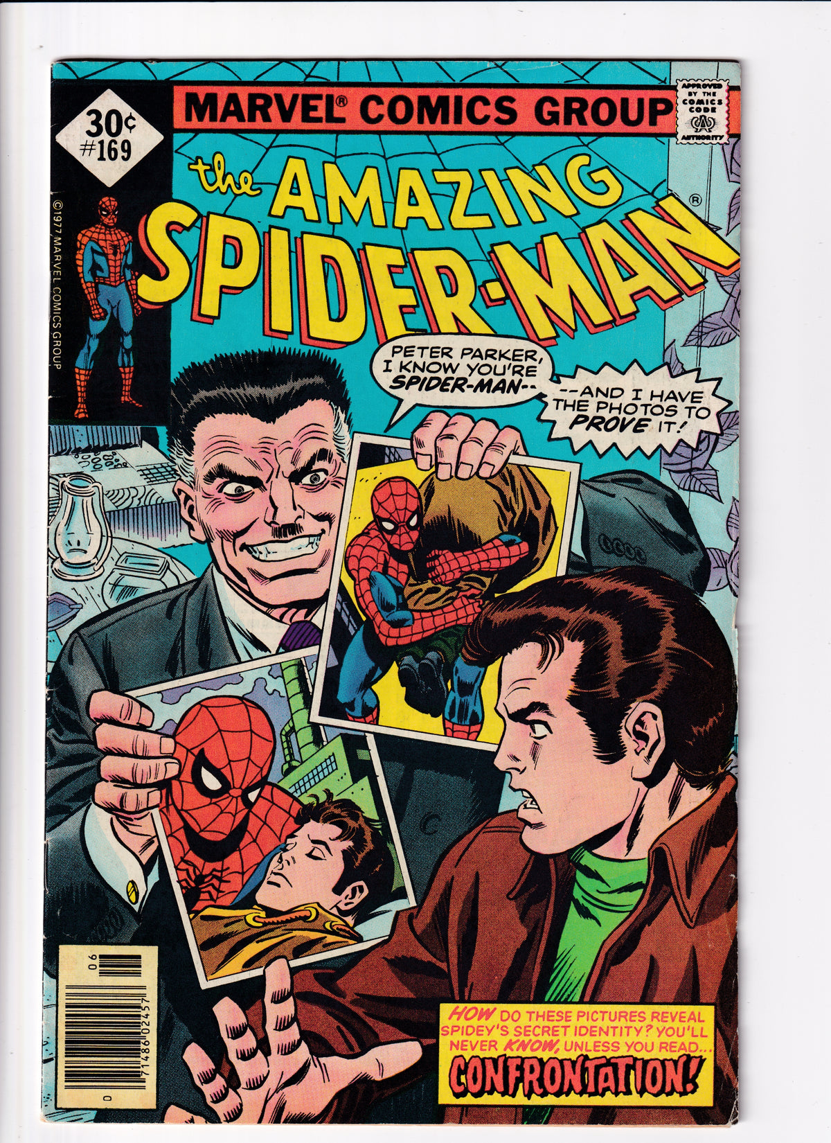 Amazing Spider-Man #169 Whitman Var FN (6.0) (1977)