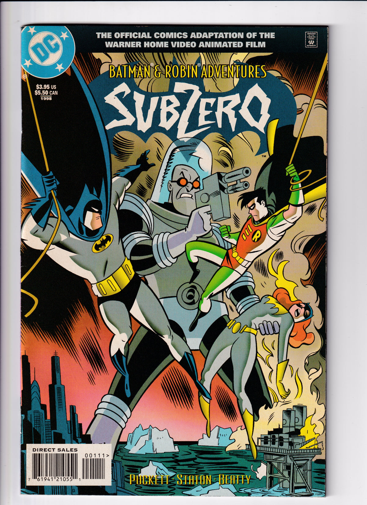 Batman & Robin Adv.: Sub-Zero #nn VF (8.5) (1998)