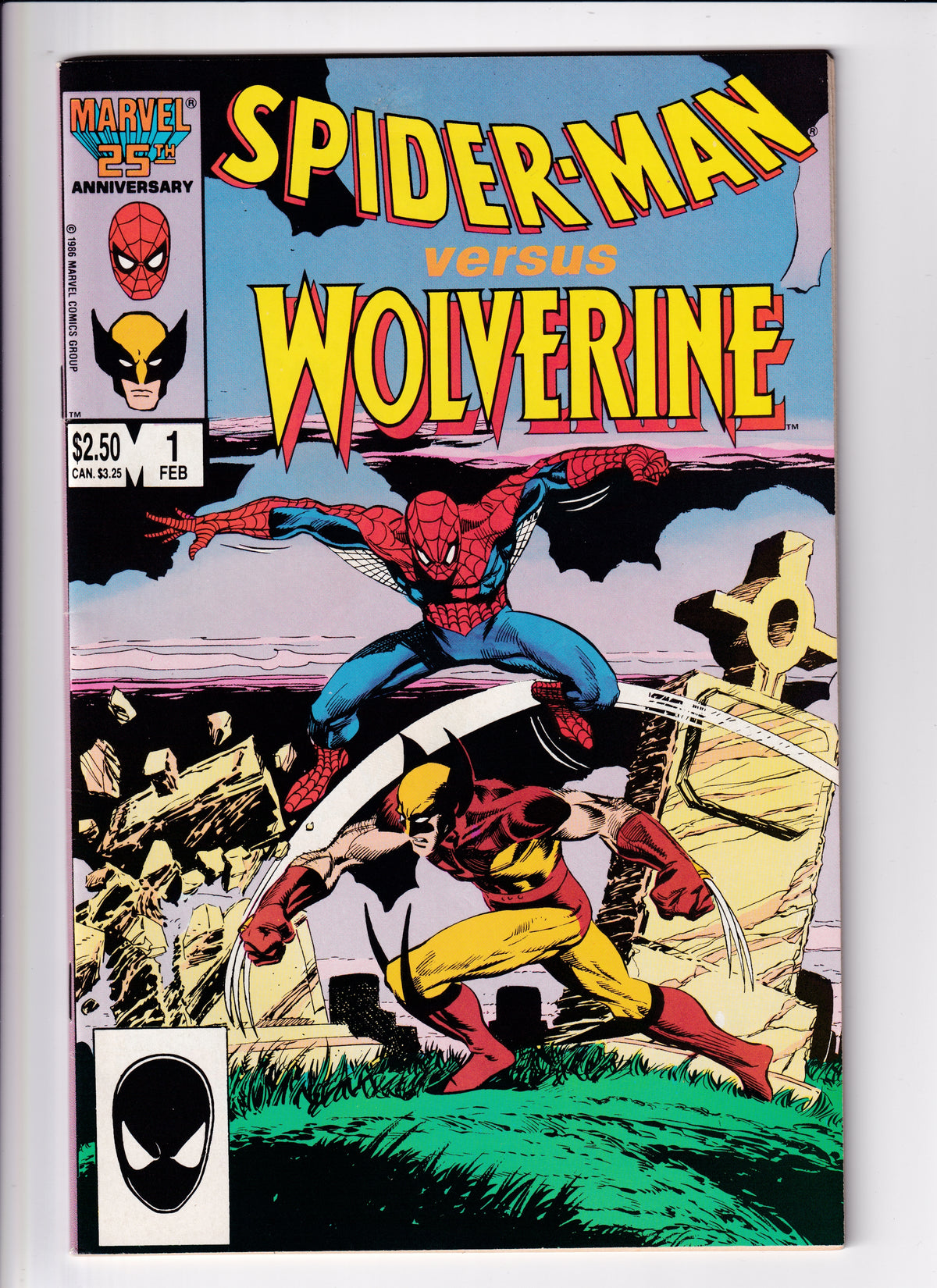 Spider-Man Vs. Wolverine #1 VF (8.0) (1987)