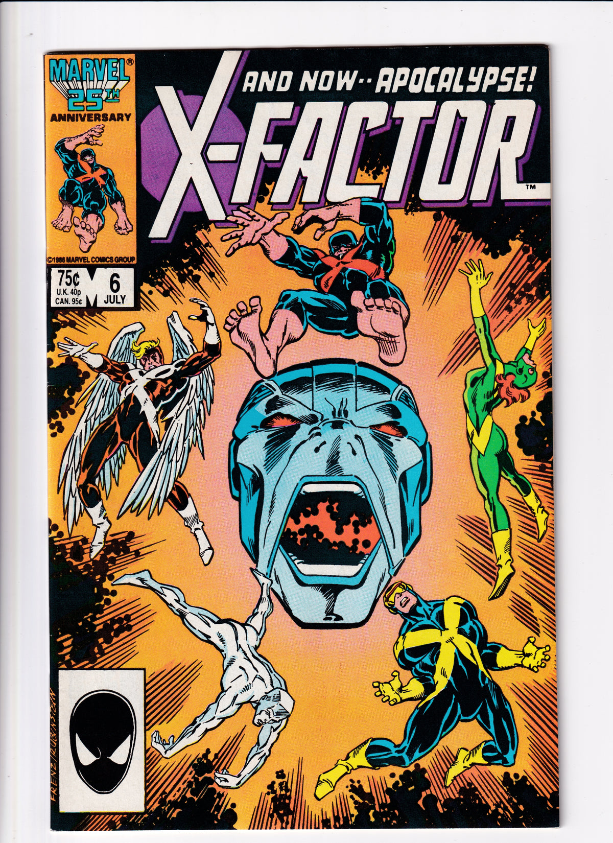 X-Factor #6 VF (8.0) (1986)