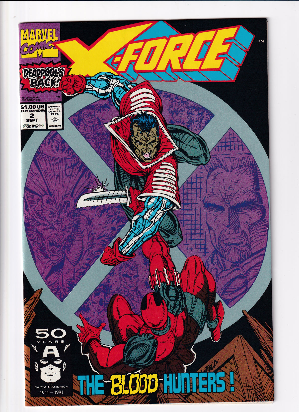X-Force #2 NM (9.4) (1991)