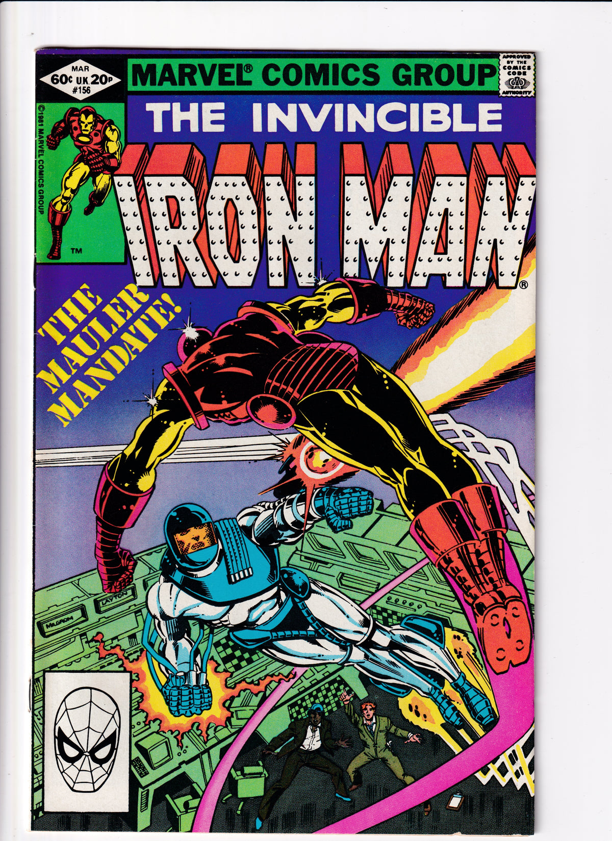Iron Man #156 FN (7.0) (1982)