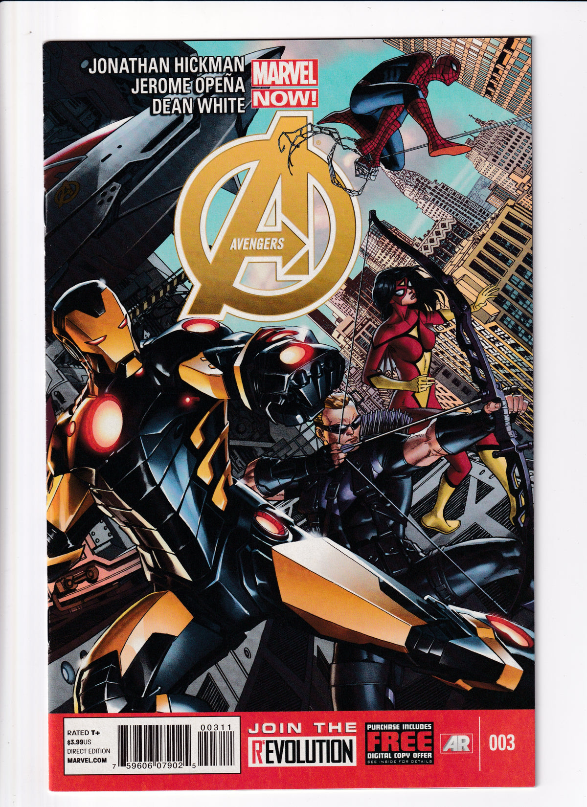 Avengers #3 NM (9.4) (2013)