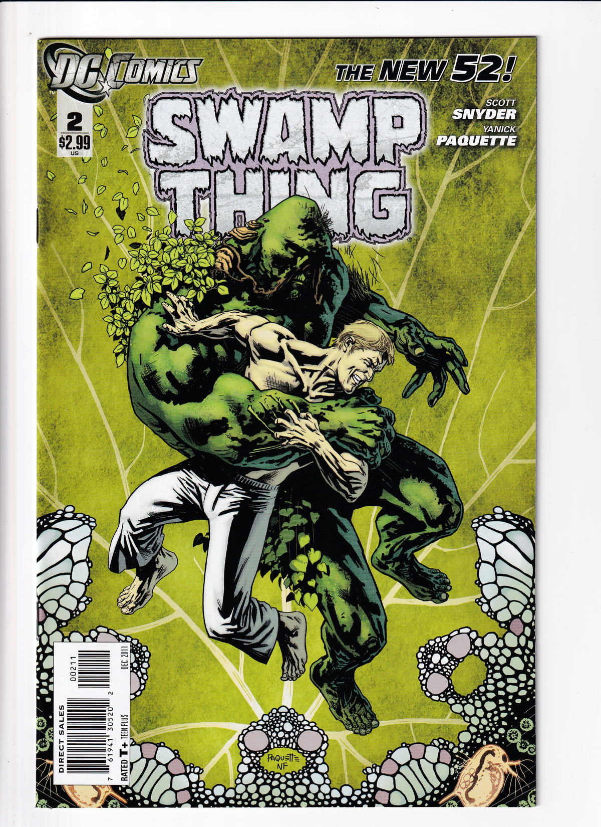 Swamp Thing #2 NM (9.4) (2011)